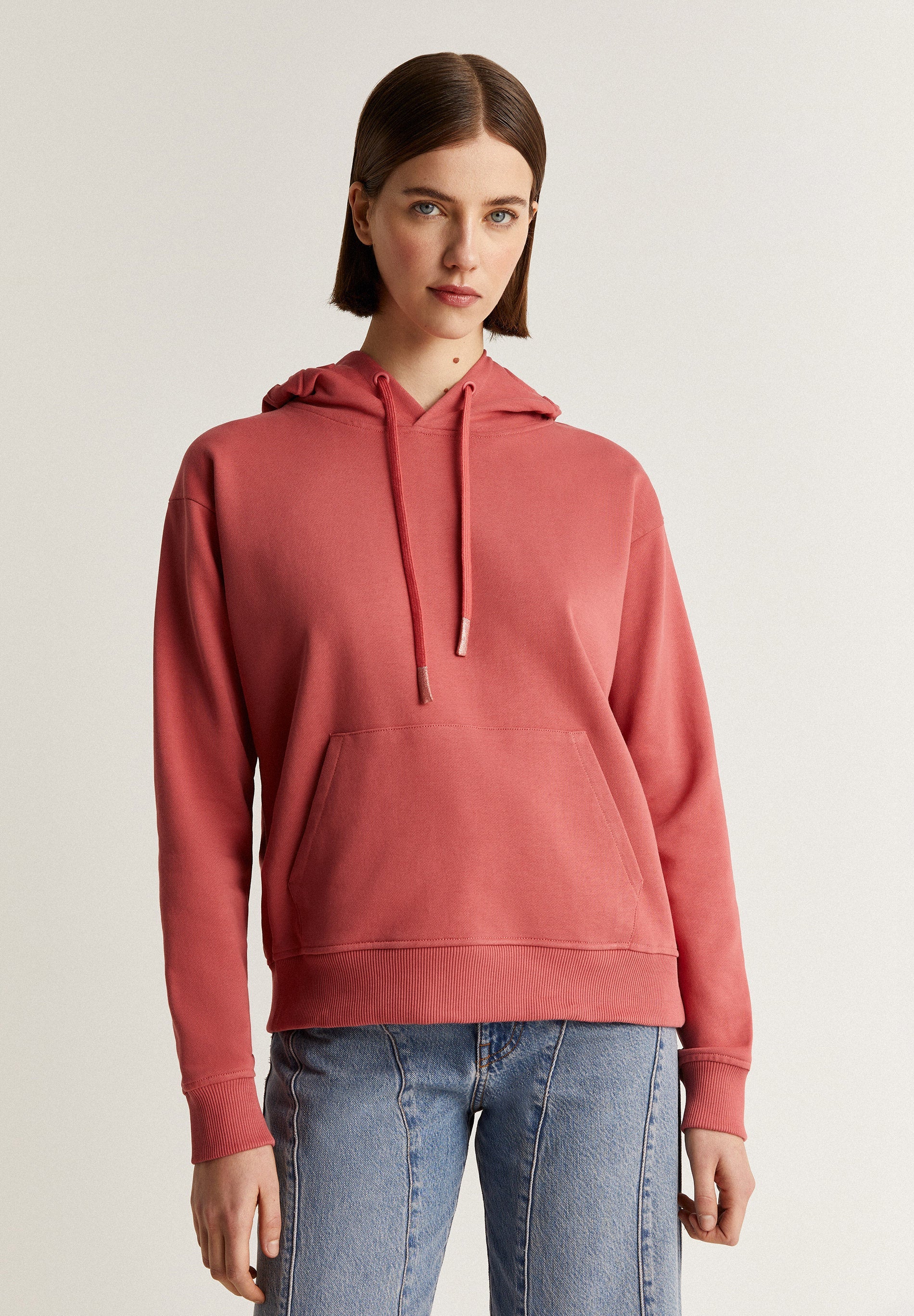 EMBOSSED LOGO HOODIE