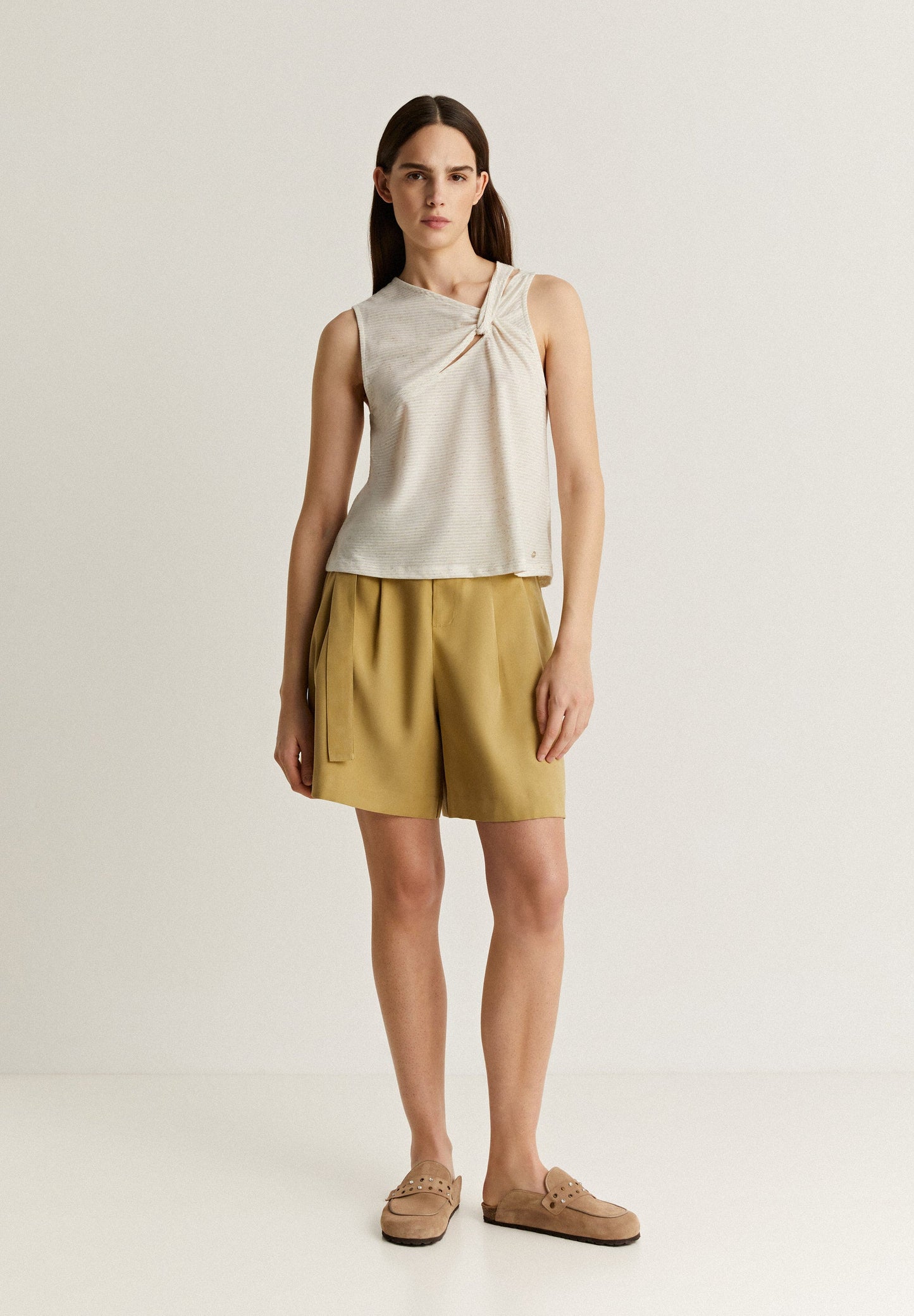 KNOT STRIPED RUSTIC T-SHIRT