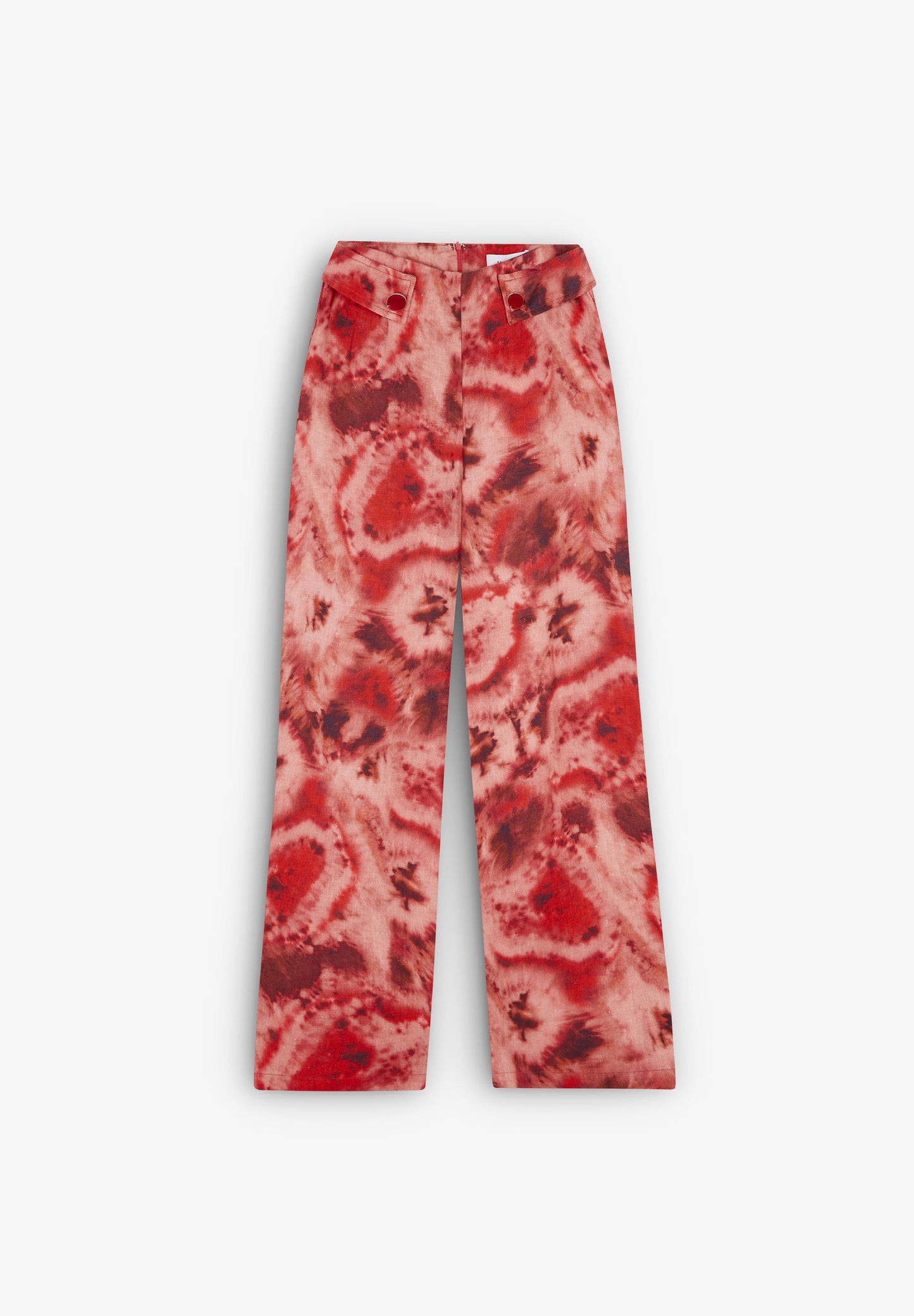 TIE-DYE LINEN CULOTTES