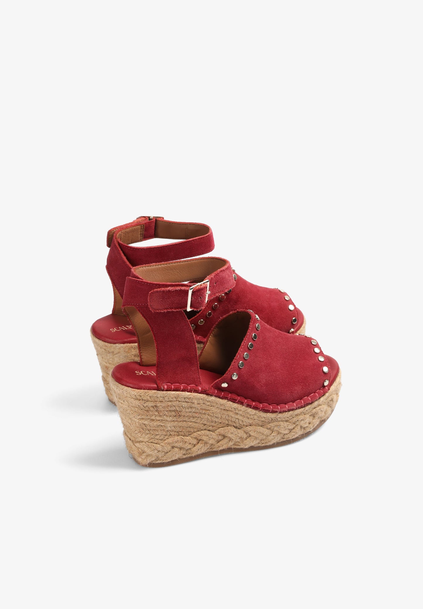 SUEDE ESPADRILLES WITH STUDS