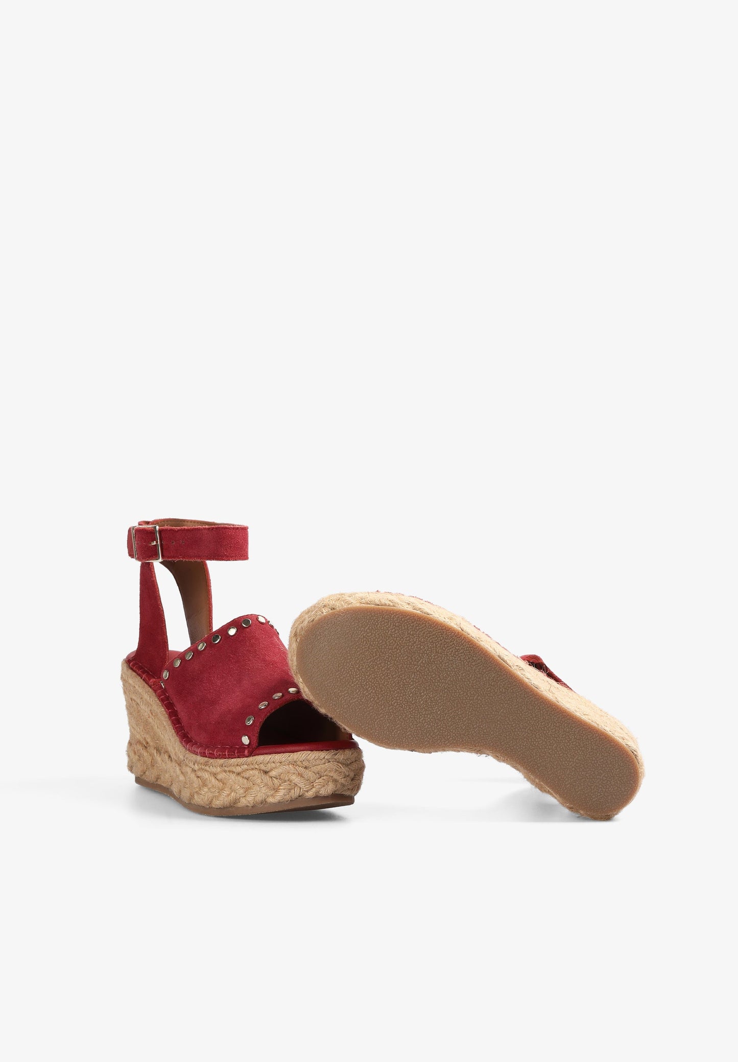 SUEDE ESPADRILLES WITH STUDS