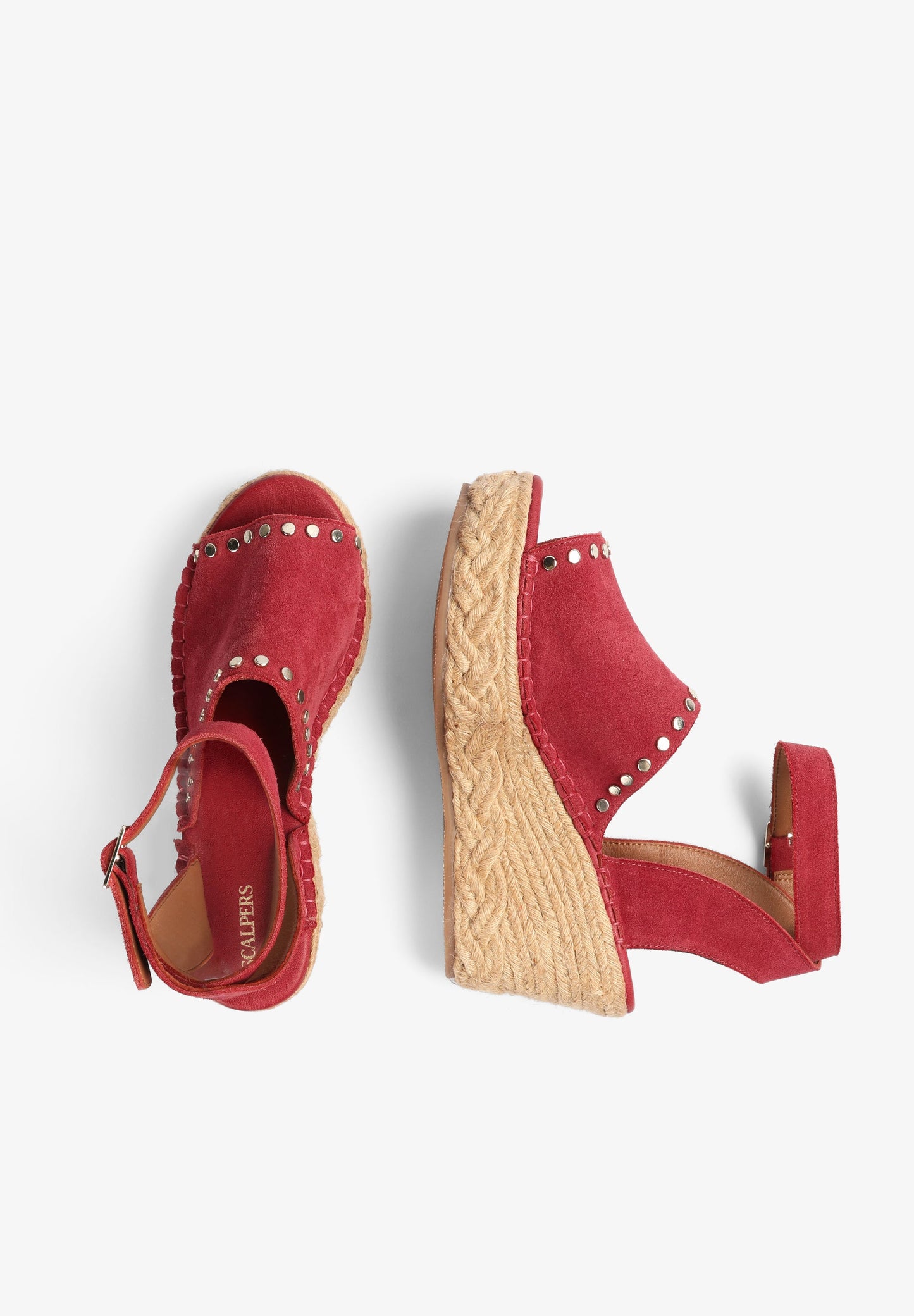 SUEDE ESPADRILLES WITH STUDS