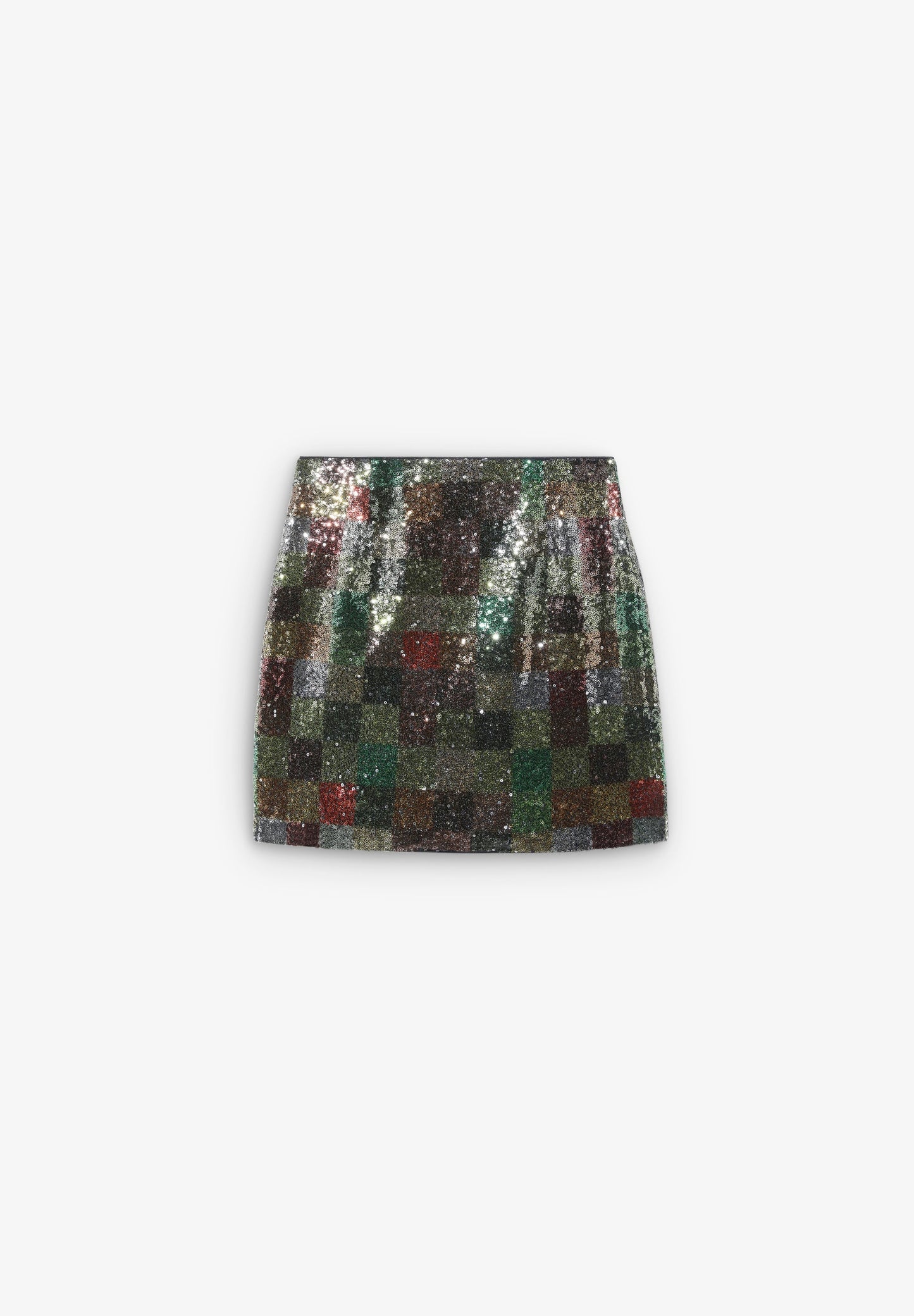 SEQUINNED MINI SKIRT