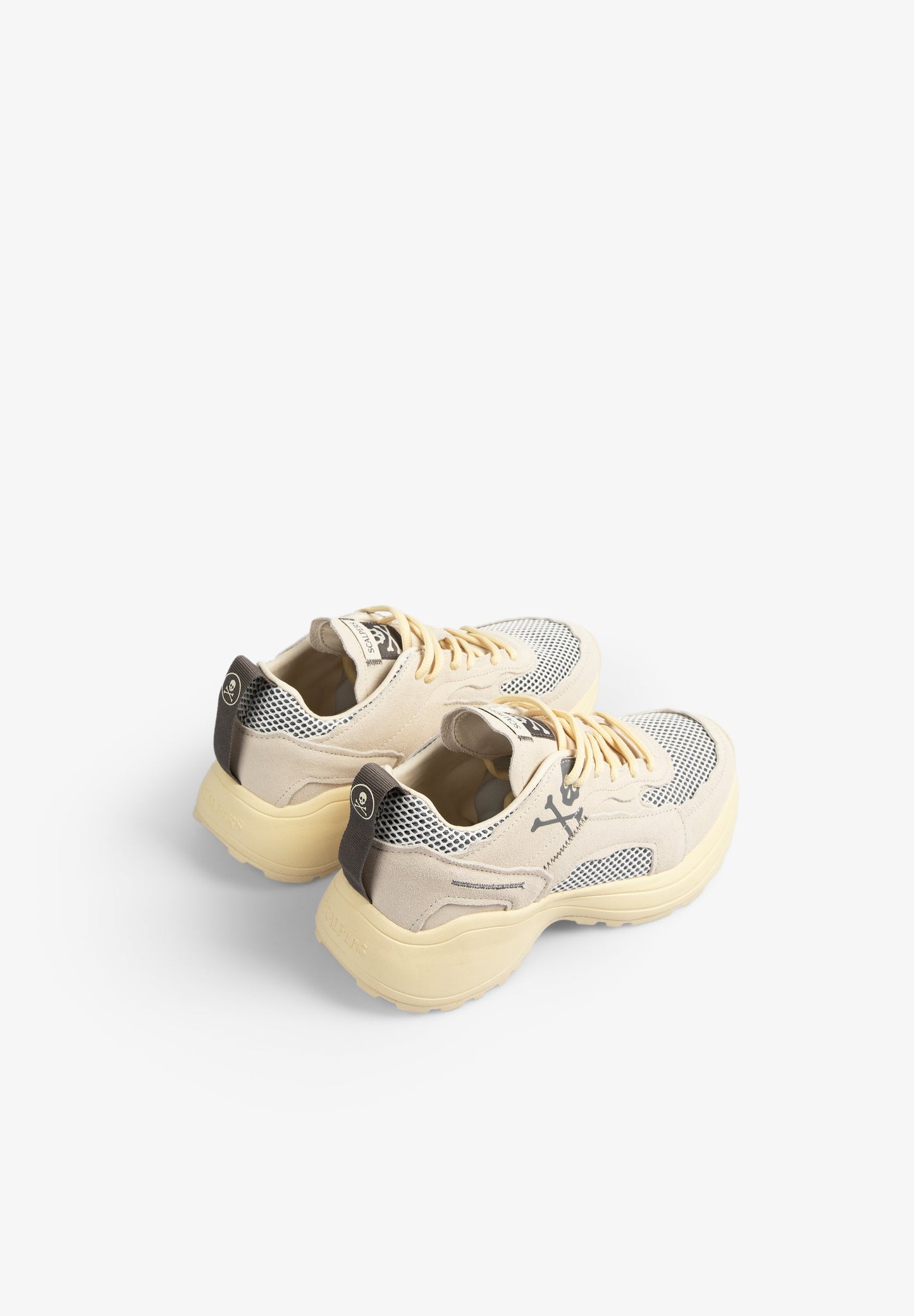 TRACK SOLE SUEDE SNEAKERS