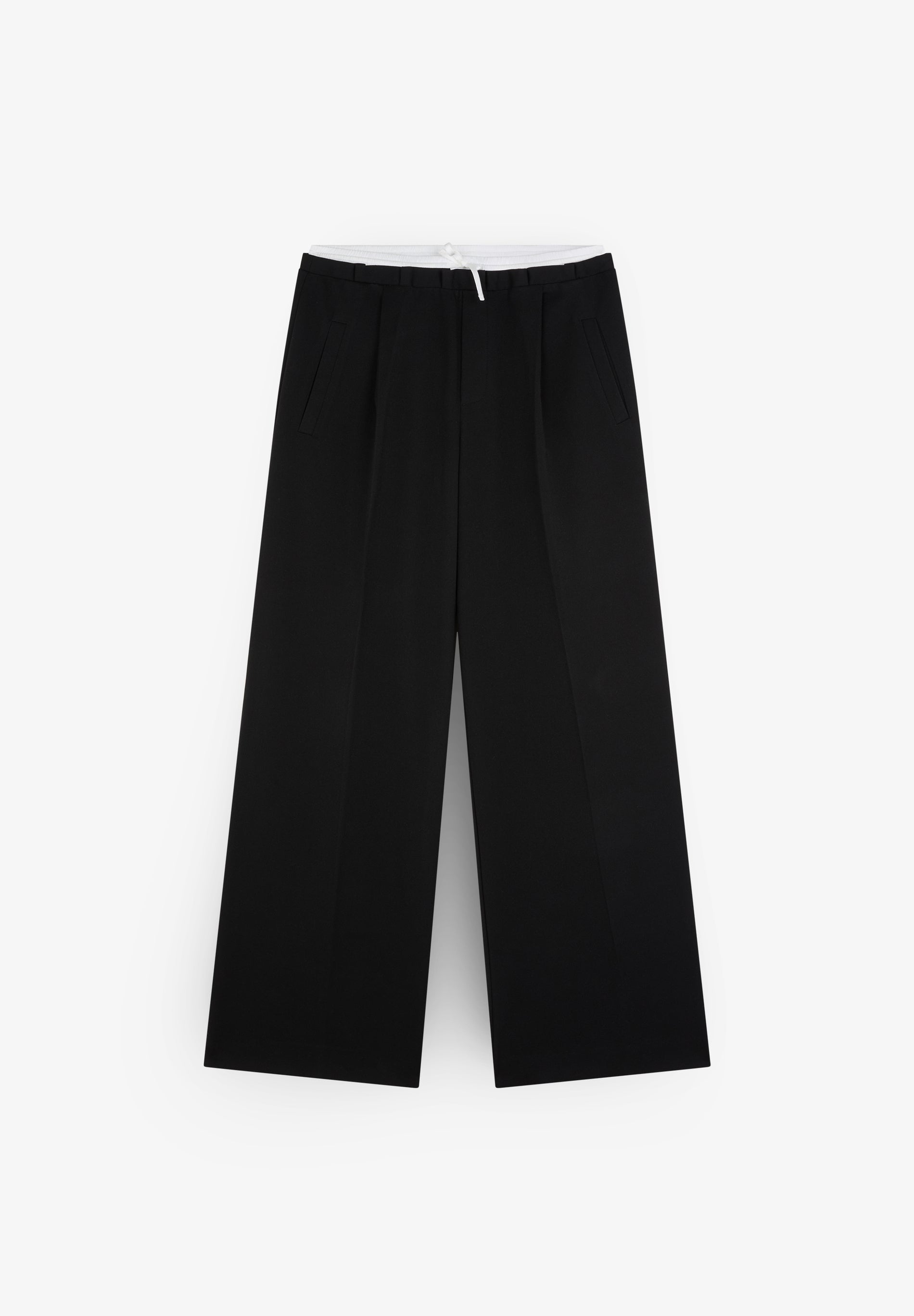 TROUSERS WITH WAISTBAND DETAIL