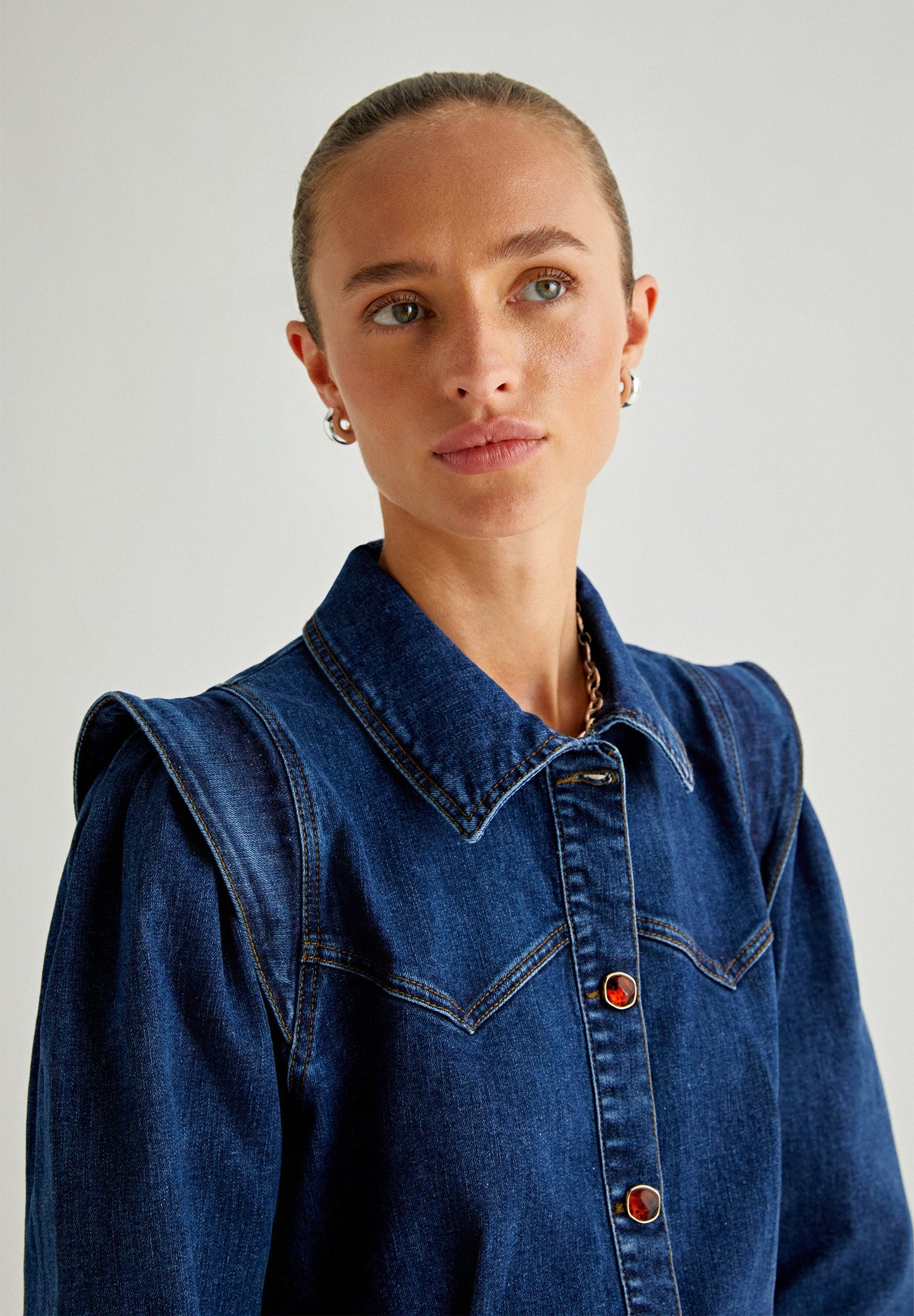 CANDY DENIM SHIRT