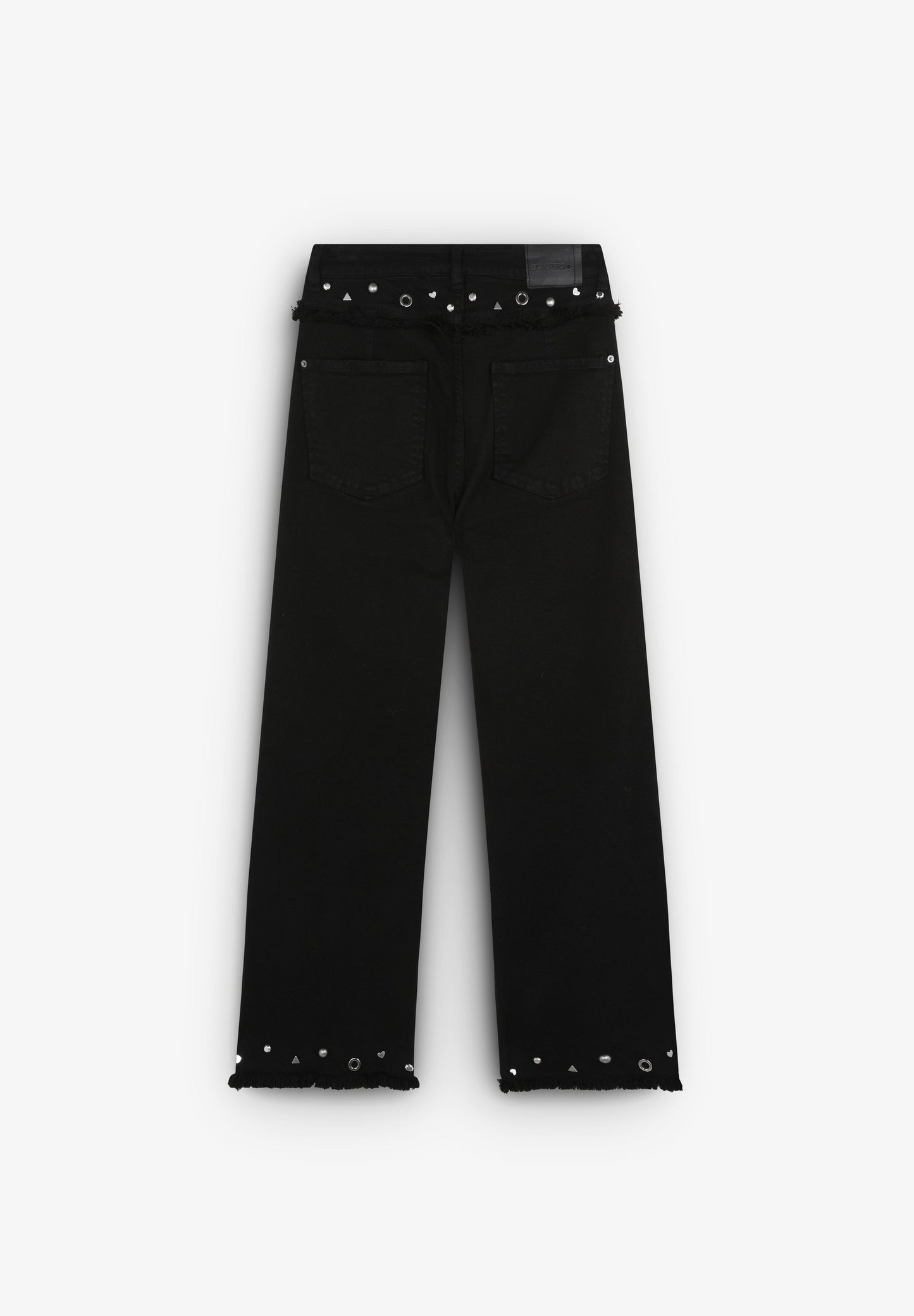 STUDS COLOR DENIM PANT