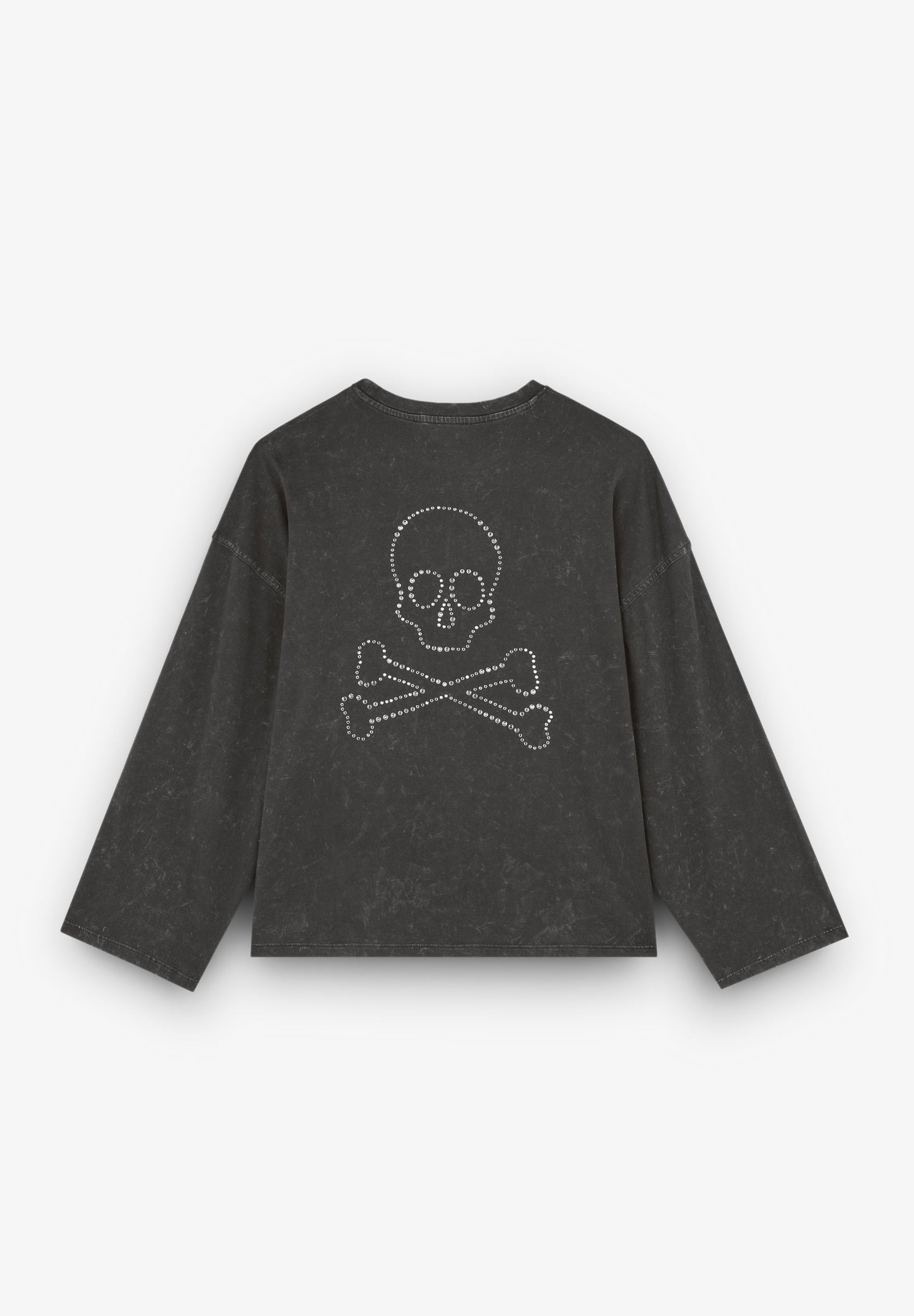 LONG SLEEVE T-SHIRT WITH BACK SKULL