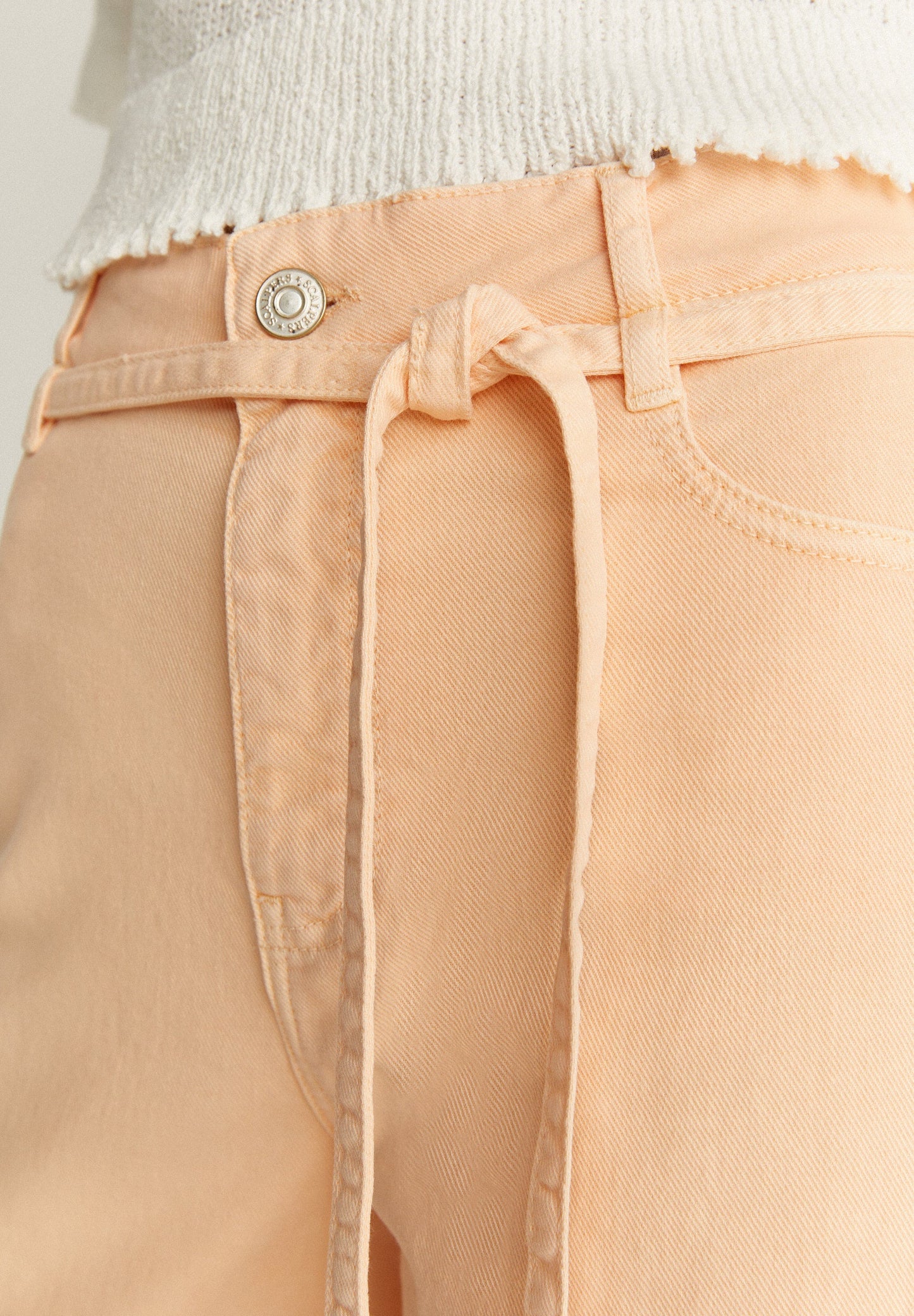 SOFT TOUCH JEANS WITH BOW