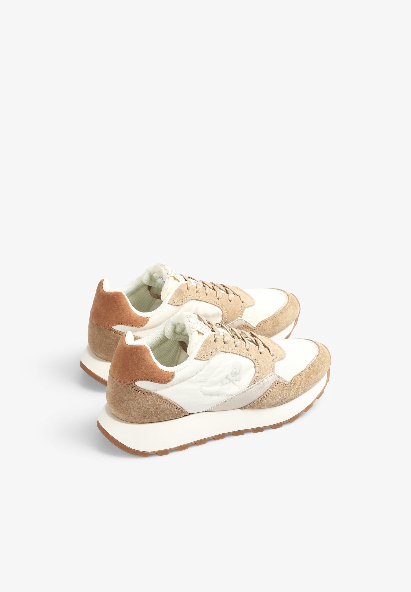 METALLIC DETAIL SNEAKERS