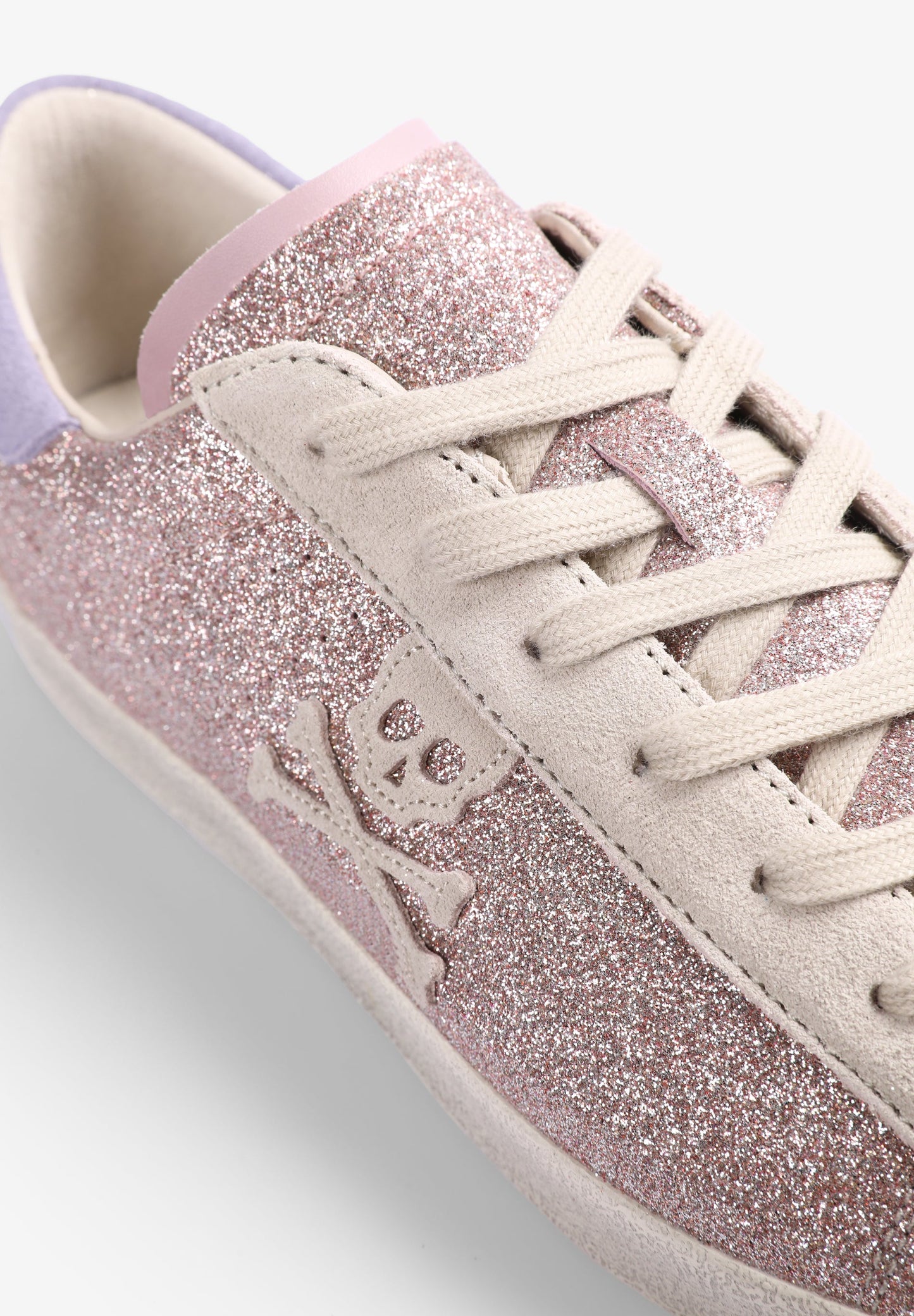 LOW TOP GLITTER SNEAKERS