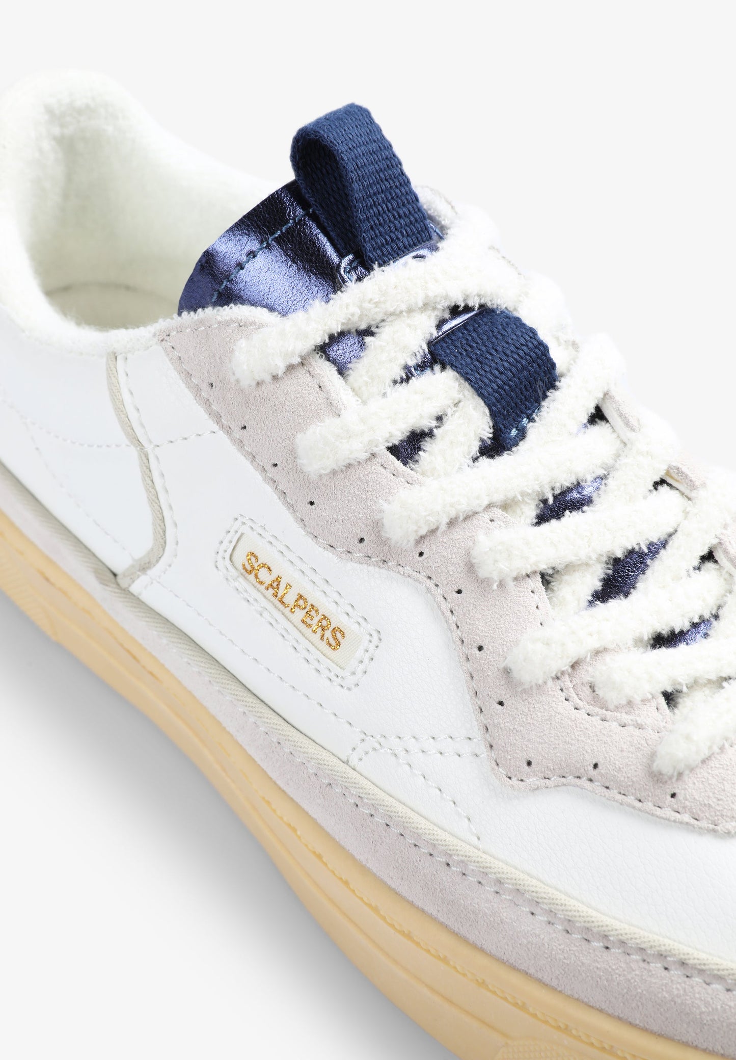 TERRY LACE-UP SNEAKERS