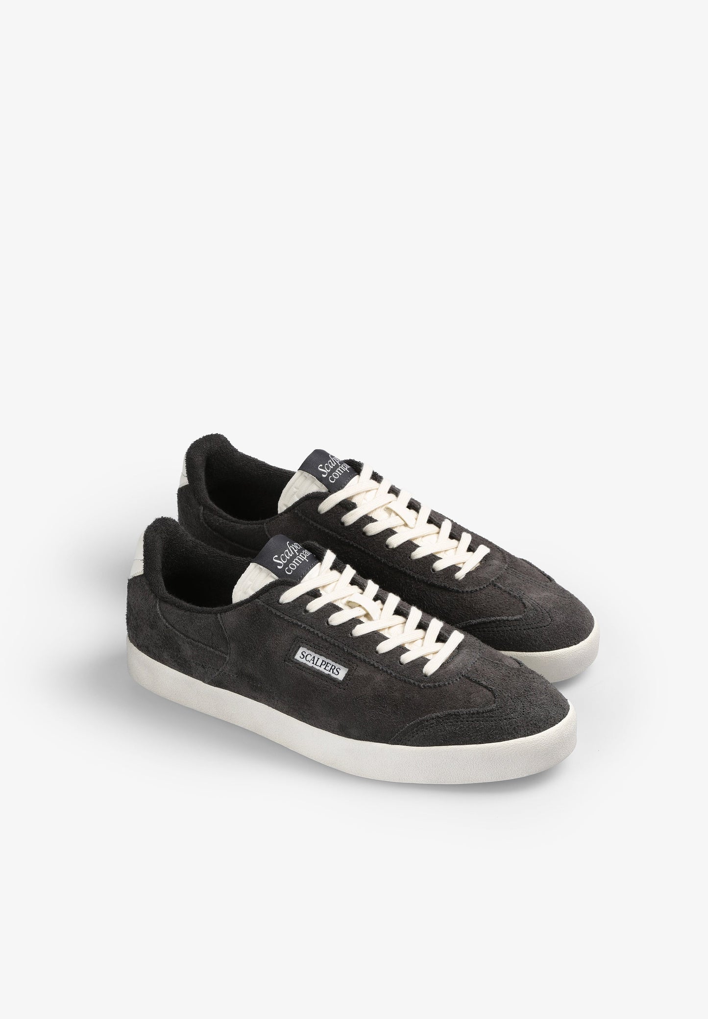 LOW-TOP SNEAKERS IN BRUSHED SPLIT SUEDE
