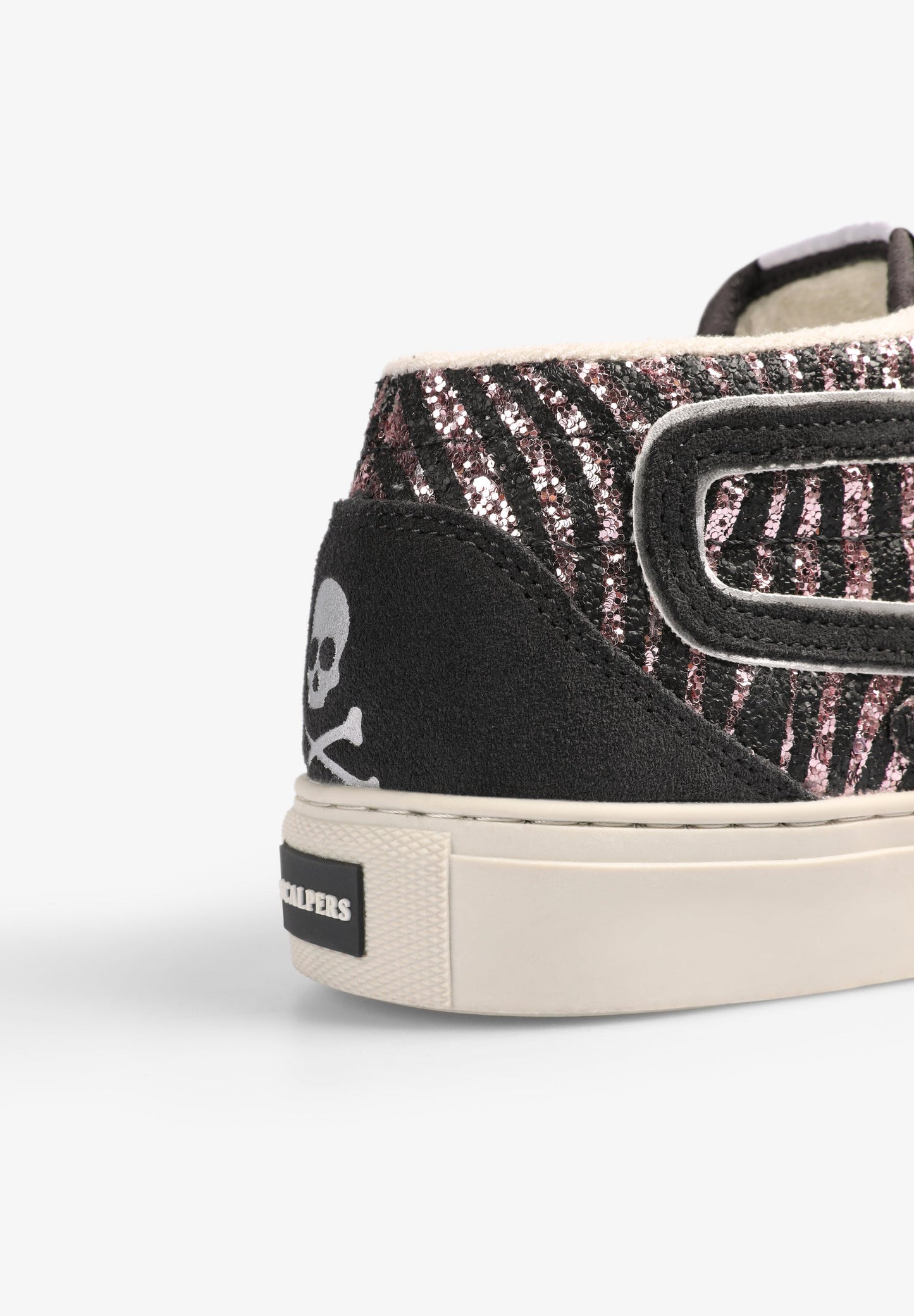 ANIMAL PRINT GLITTER SNEAKERS