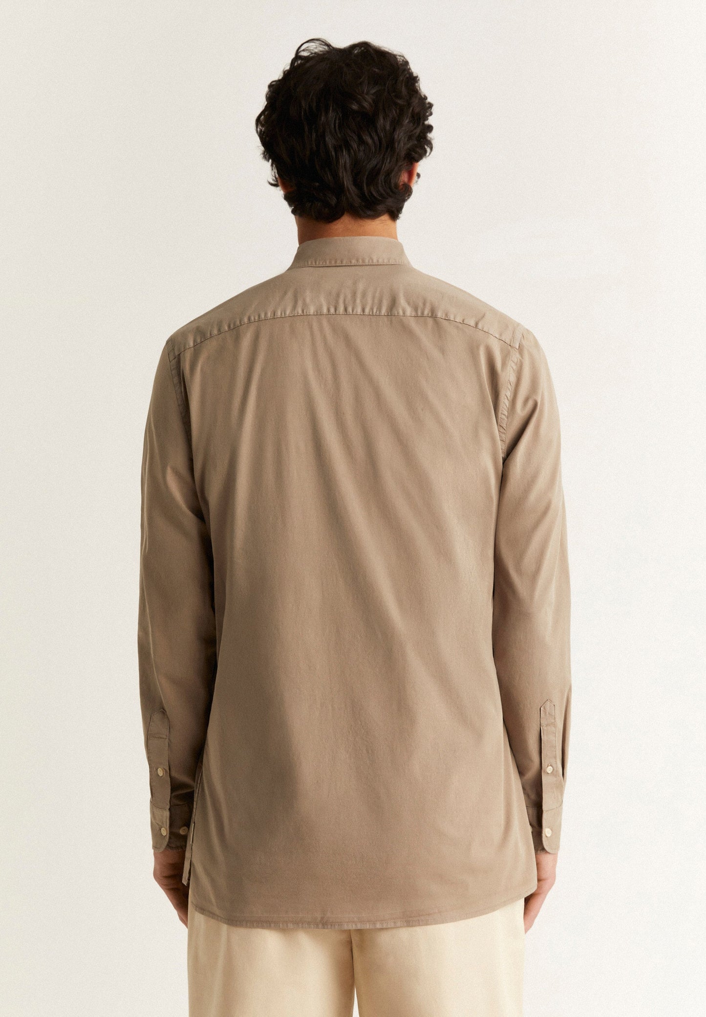 SHIRT WITH PYJAMA-STYLE COLLAR