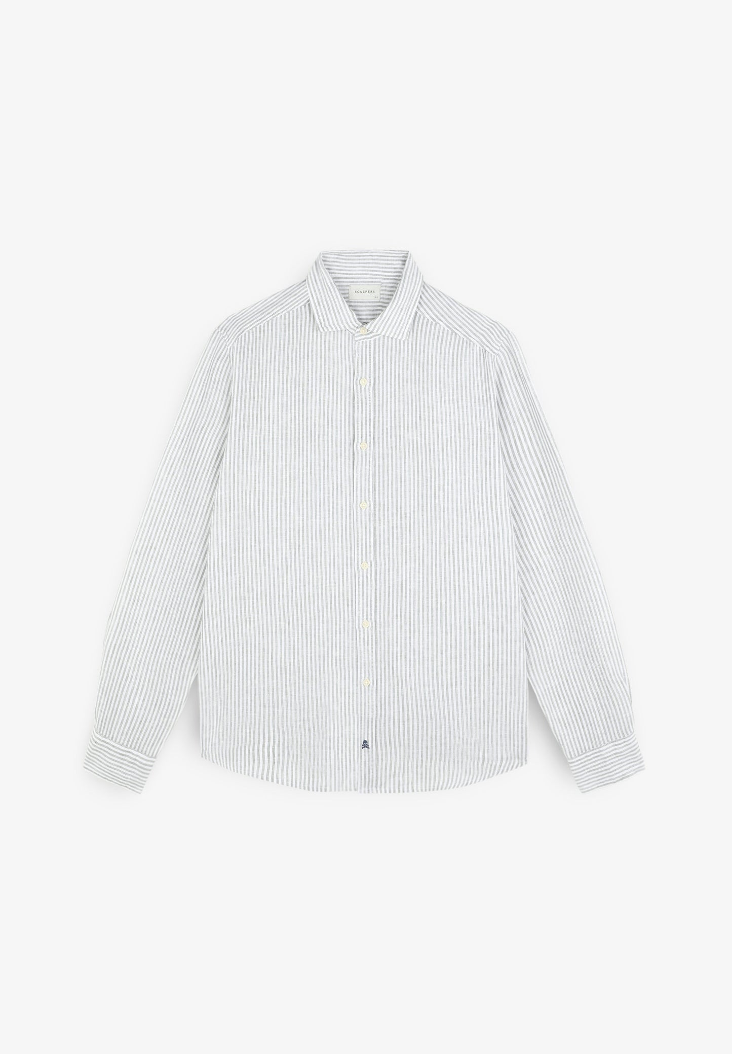 STRIPED LINEN SHIRT