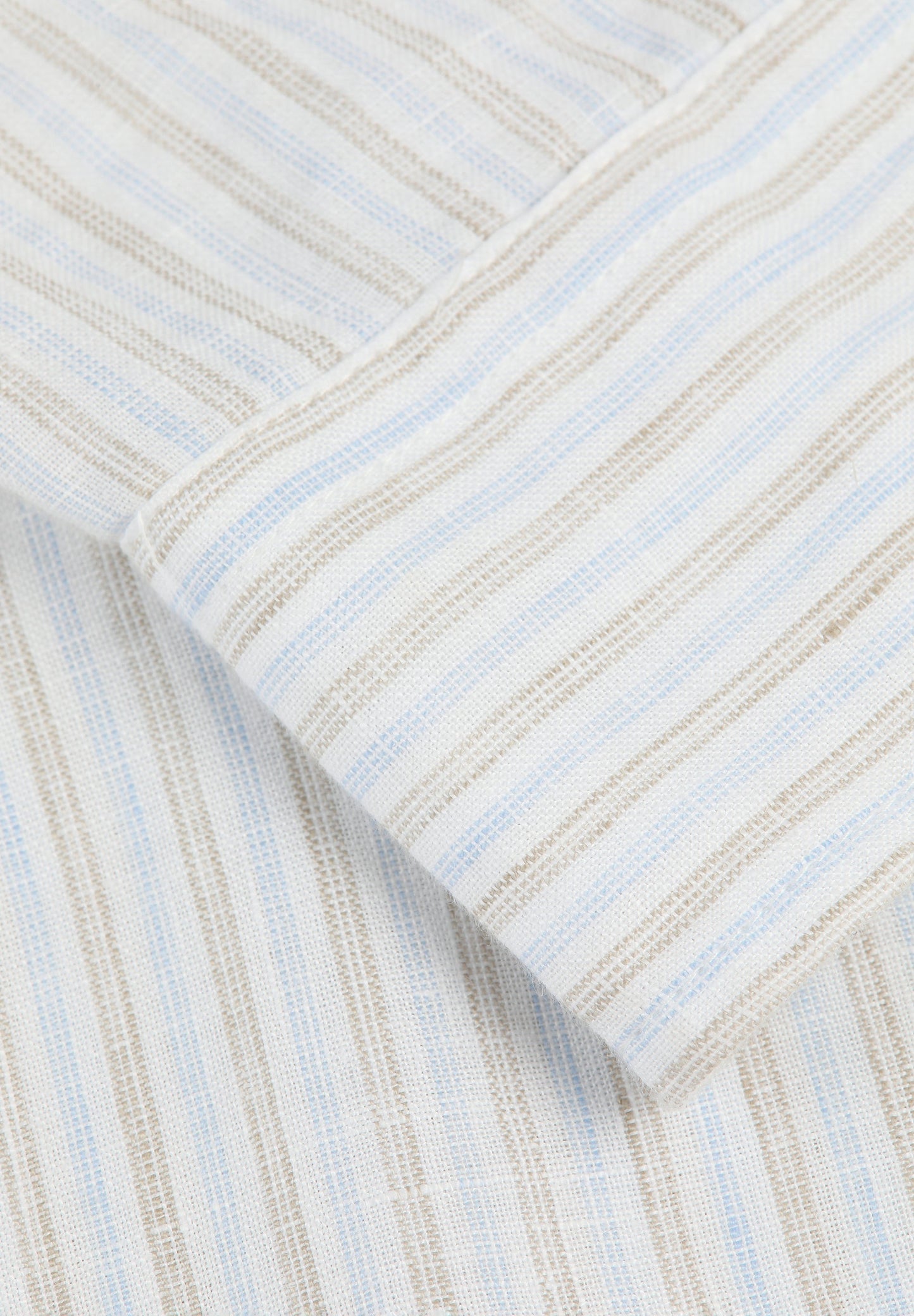 PREMIUM STRIPED LINEN SLIM-FIT SHIRT