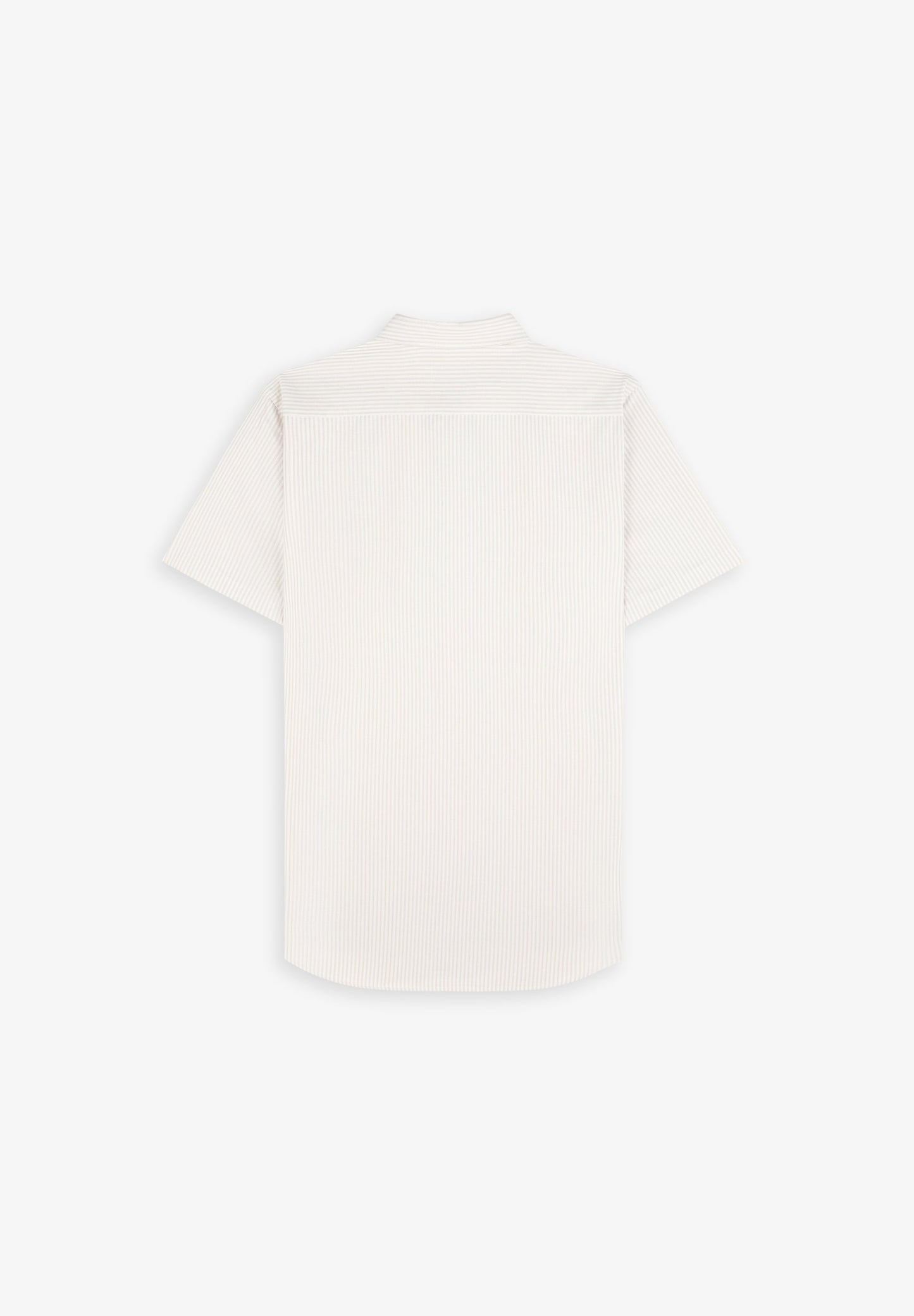 SHORT SLEEVE OXFORD STRIPED SHIRT