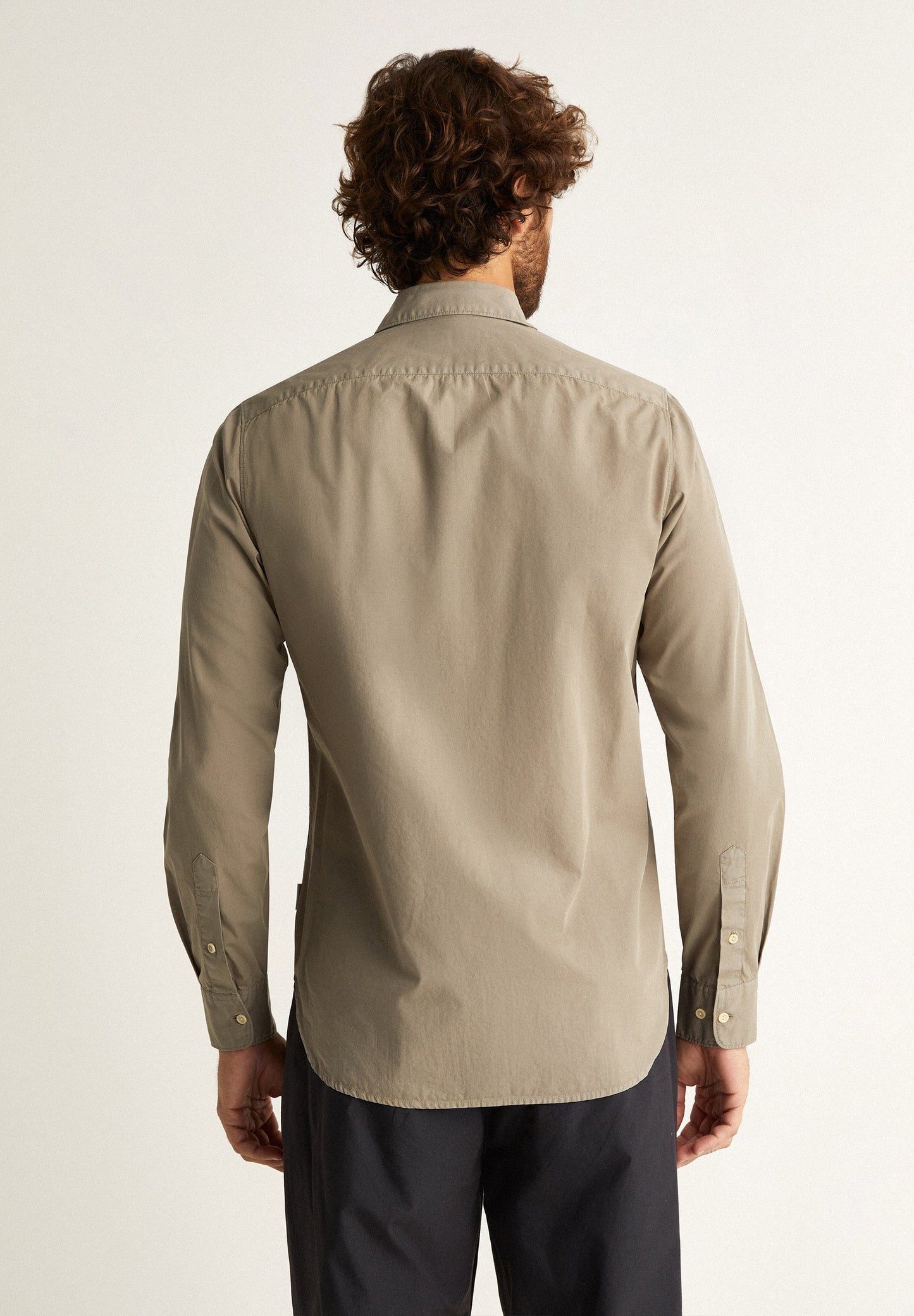 SHIRT WITH SKULL PLACKET