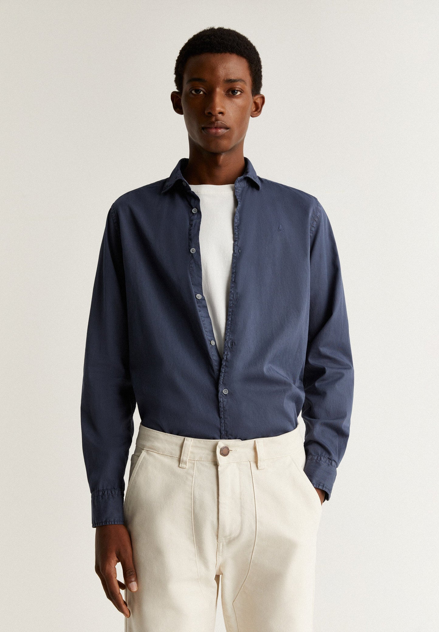 SKULL SHIRT WITH MATCHING EMBROIDERY