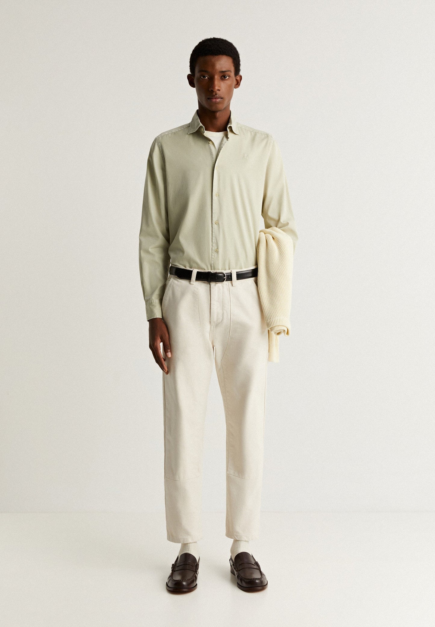 SKULL SHIRT WITH MATCHING EMBROIDERY