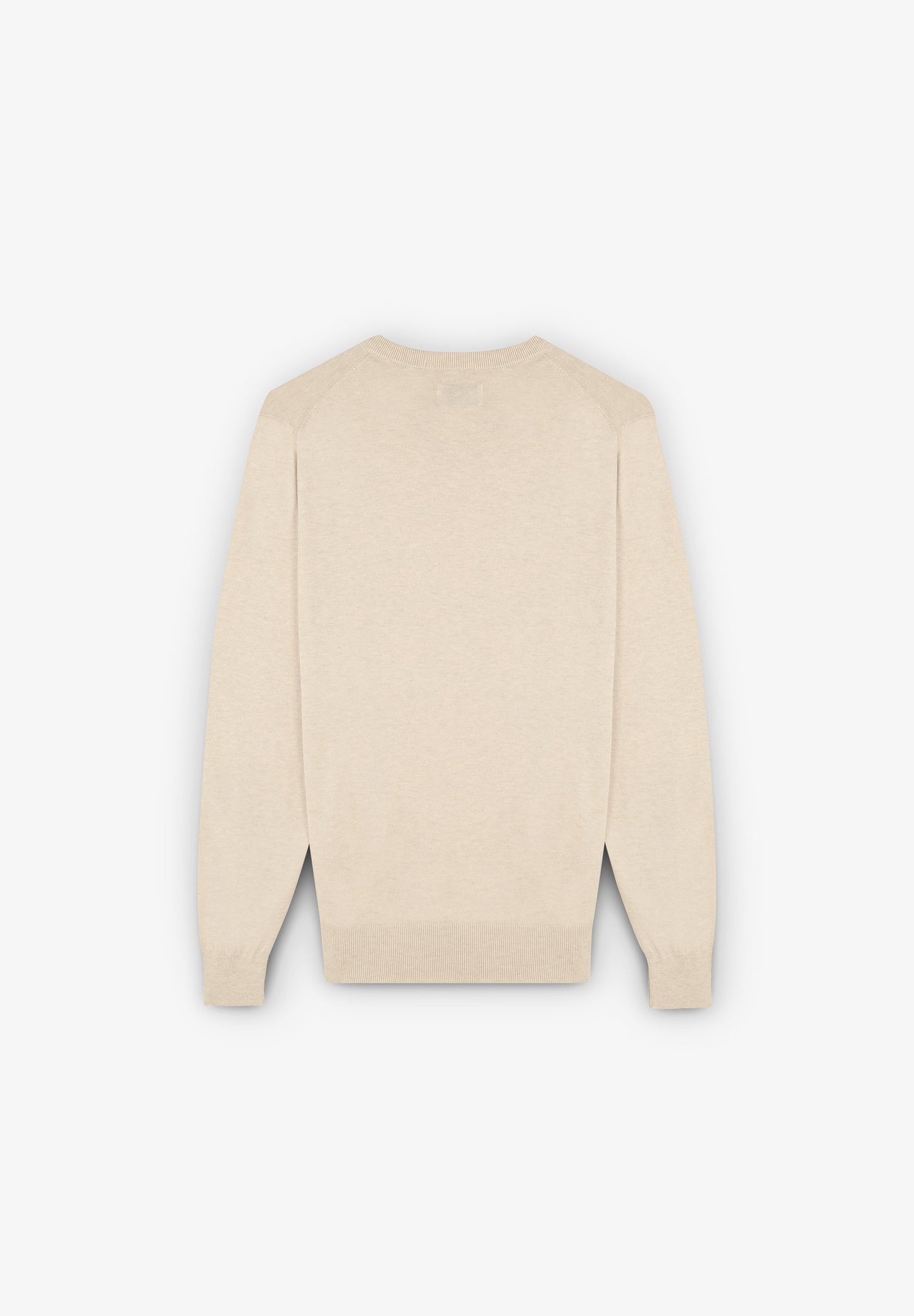 V-NECK LOGO SWEATER