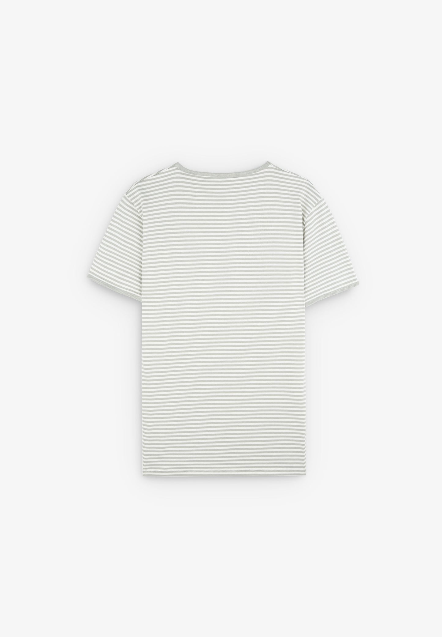 STRIPED COTTON T-SHIRT