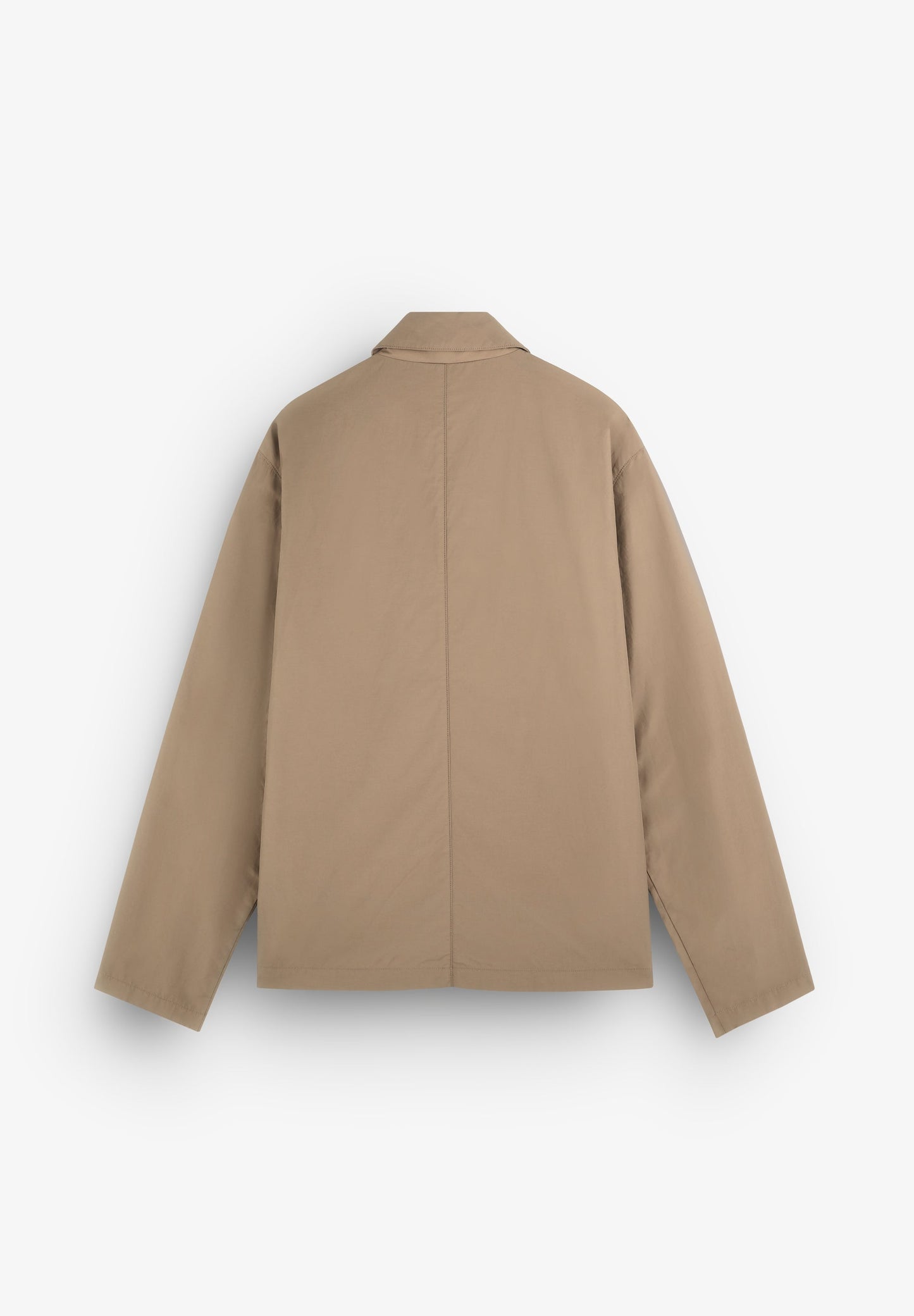 OVERSHIRT WITH CORDUROY COLLAR DETAIL