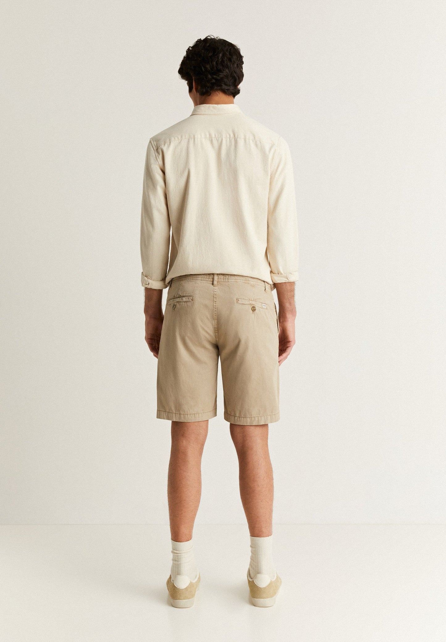 COTTON BERMUDA SHORTS