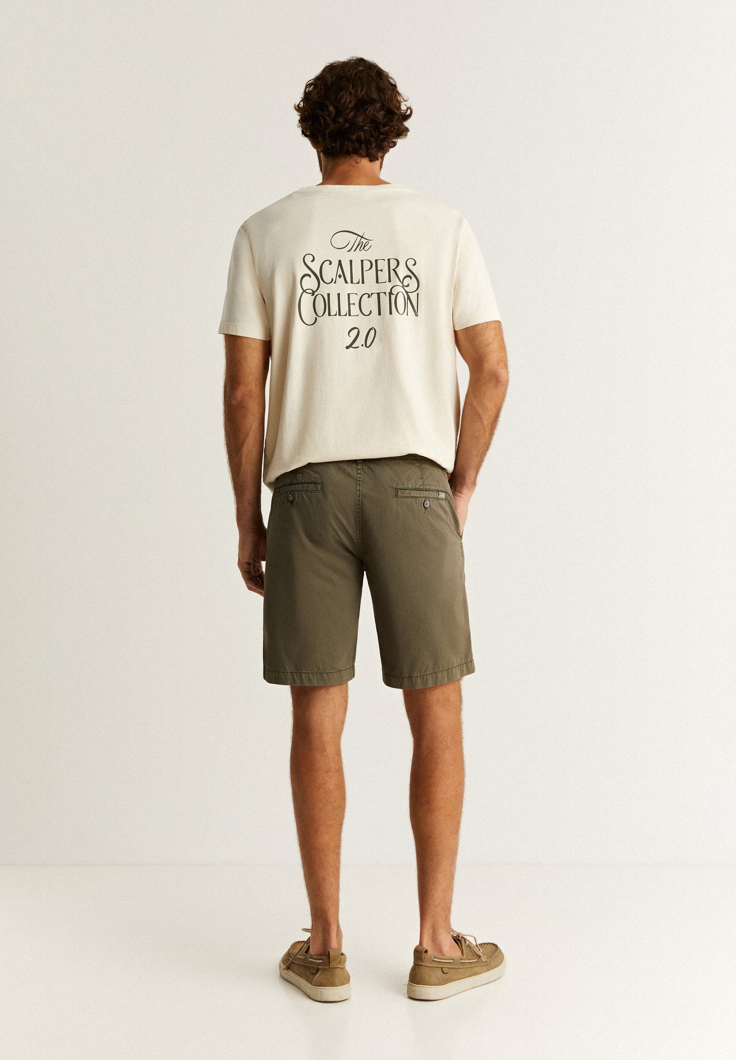 COTTON BERMUDA SHORTS