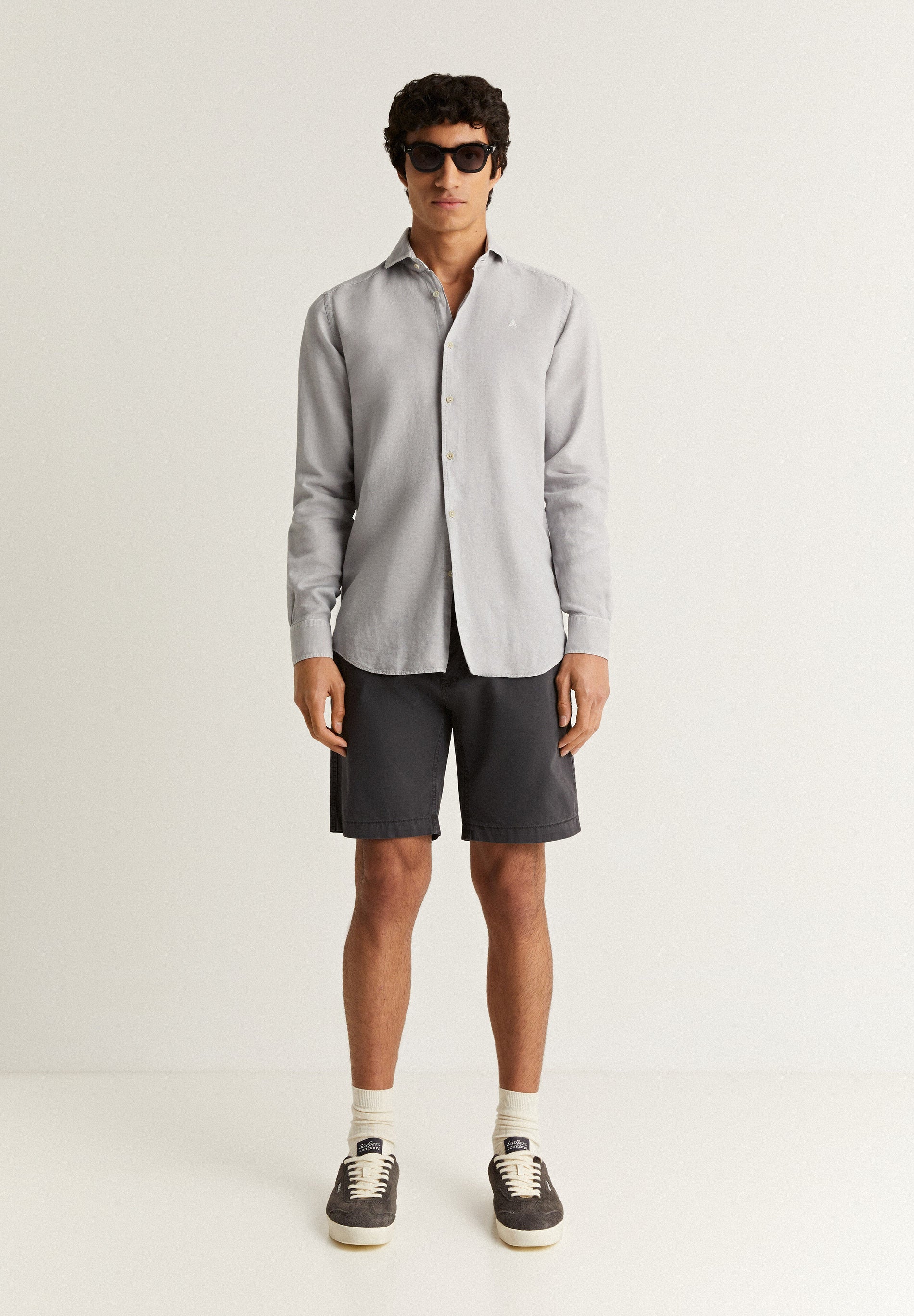 COTTON BERMUDA SHORTS