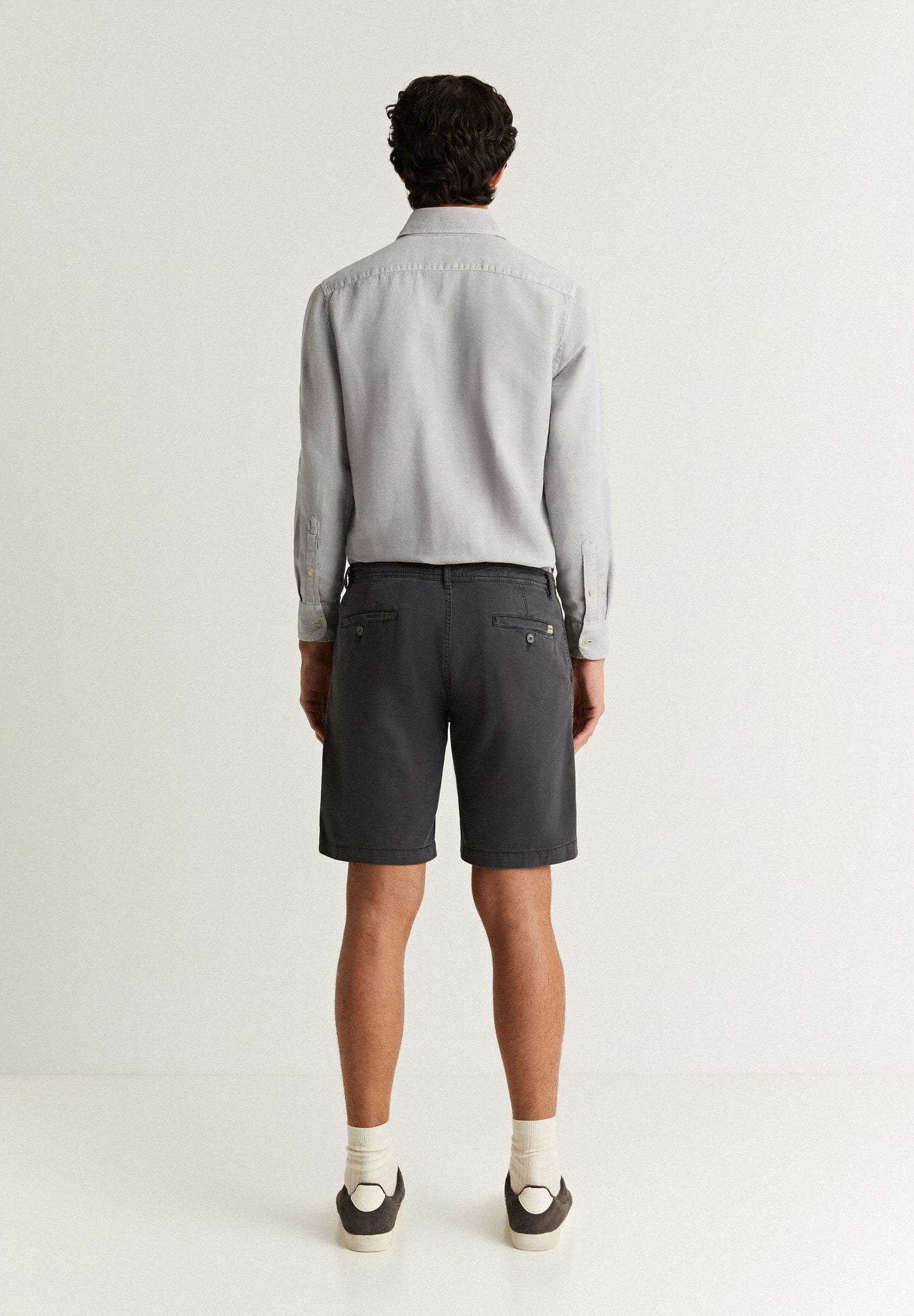 COTTON BERMUDA SHORTS