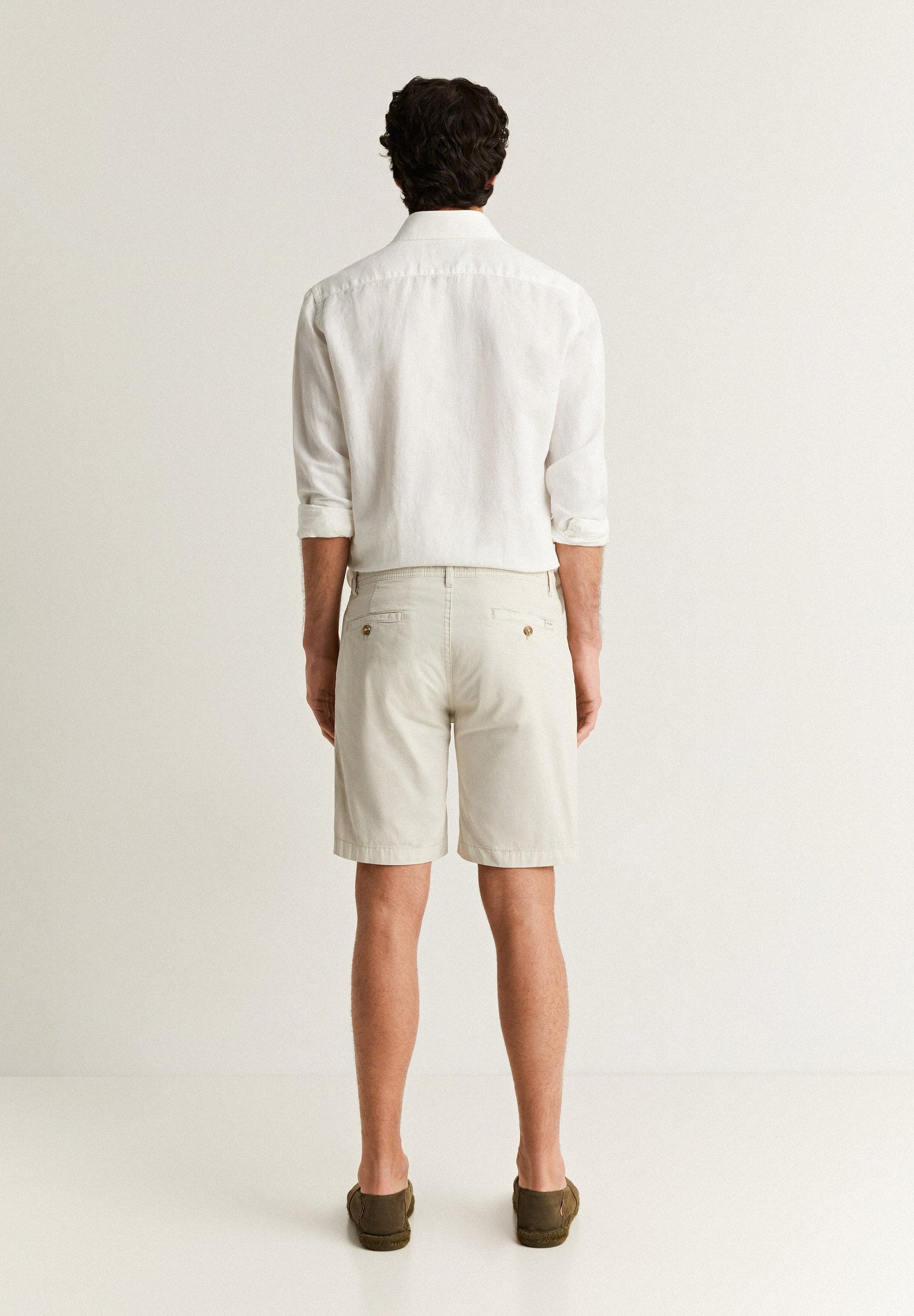 COTTON BERMUDA SHORTS