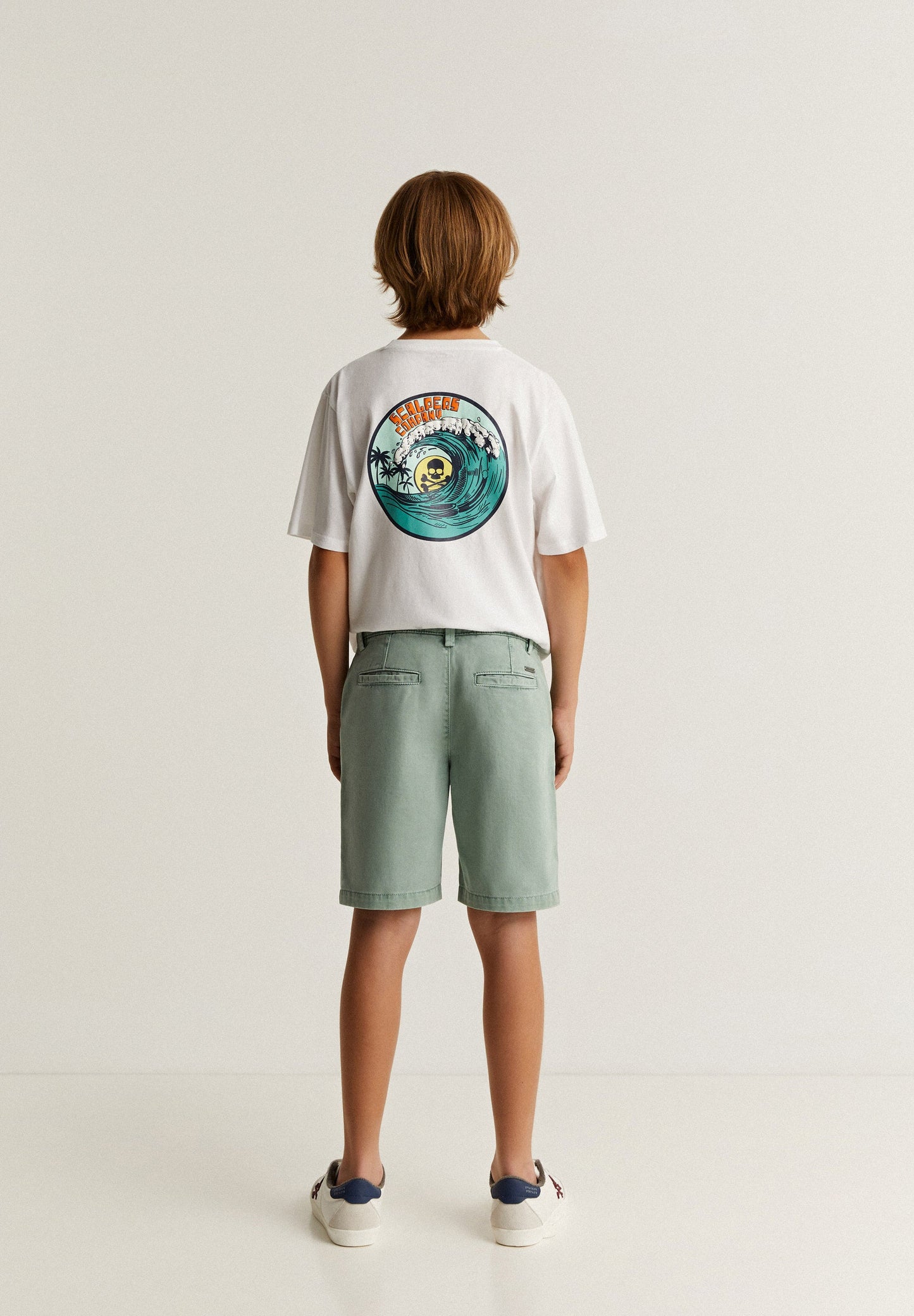 COTTON BERMUDA SHORTS
