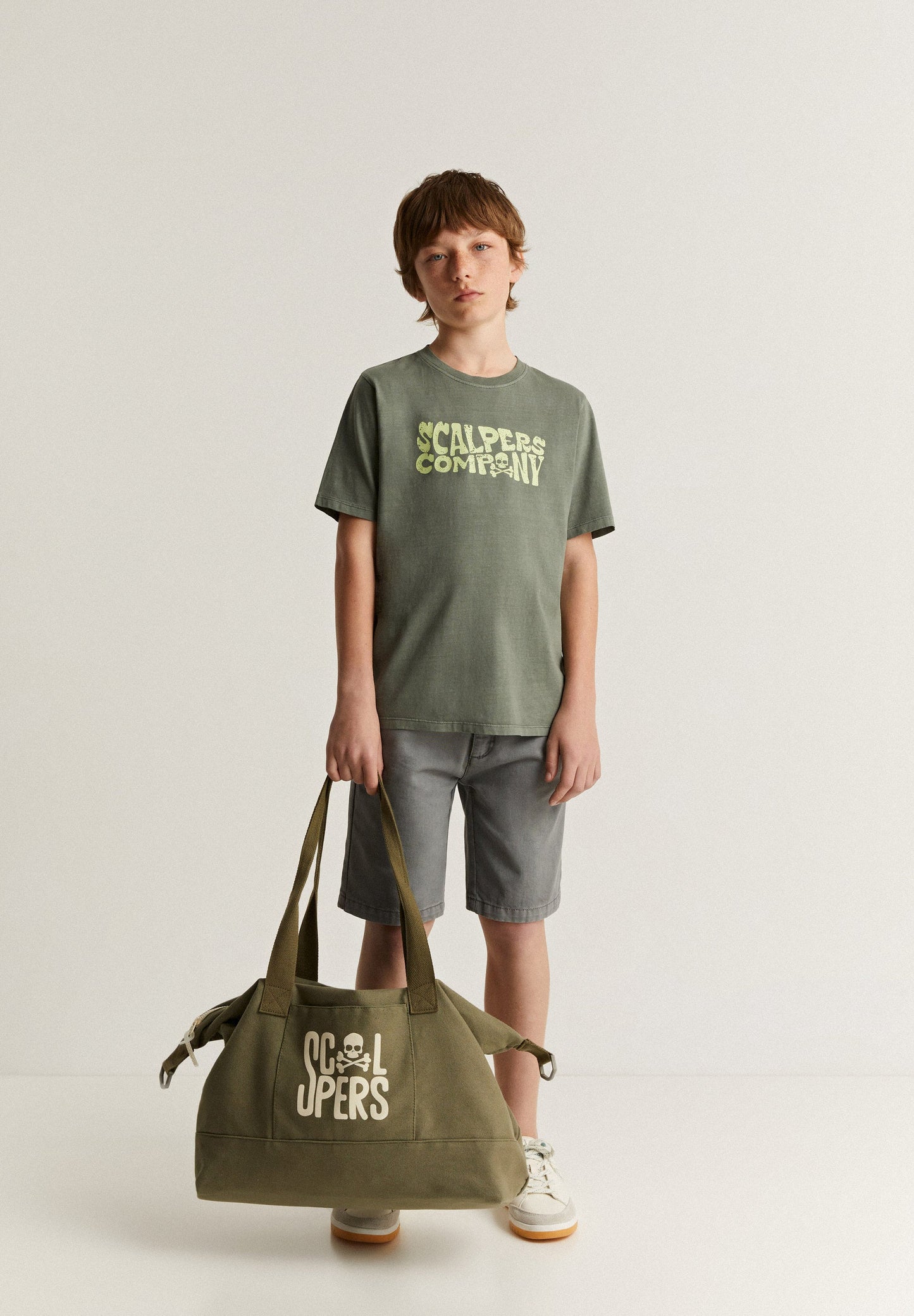 COTTON BERMUDA SHORTS