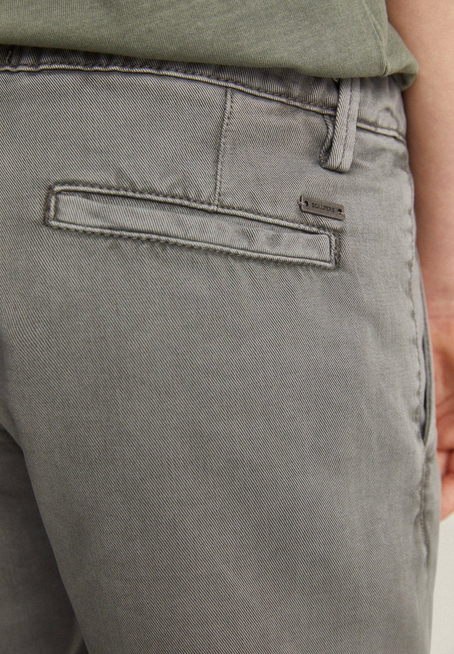 COTTON BERMUDA SHORTS