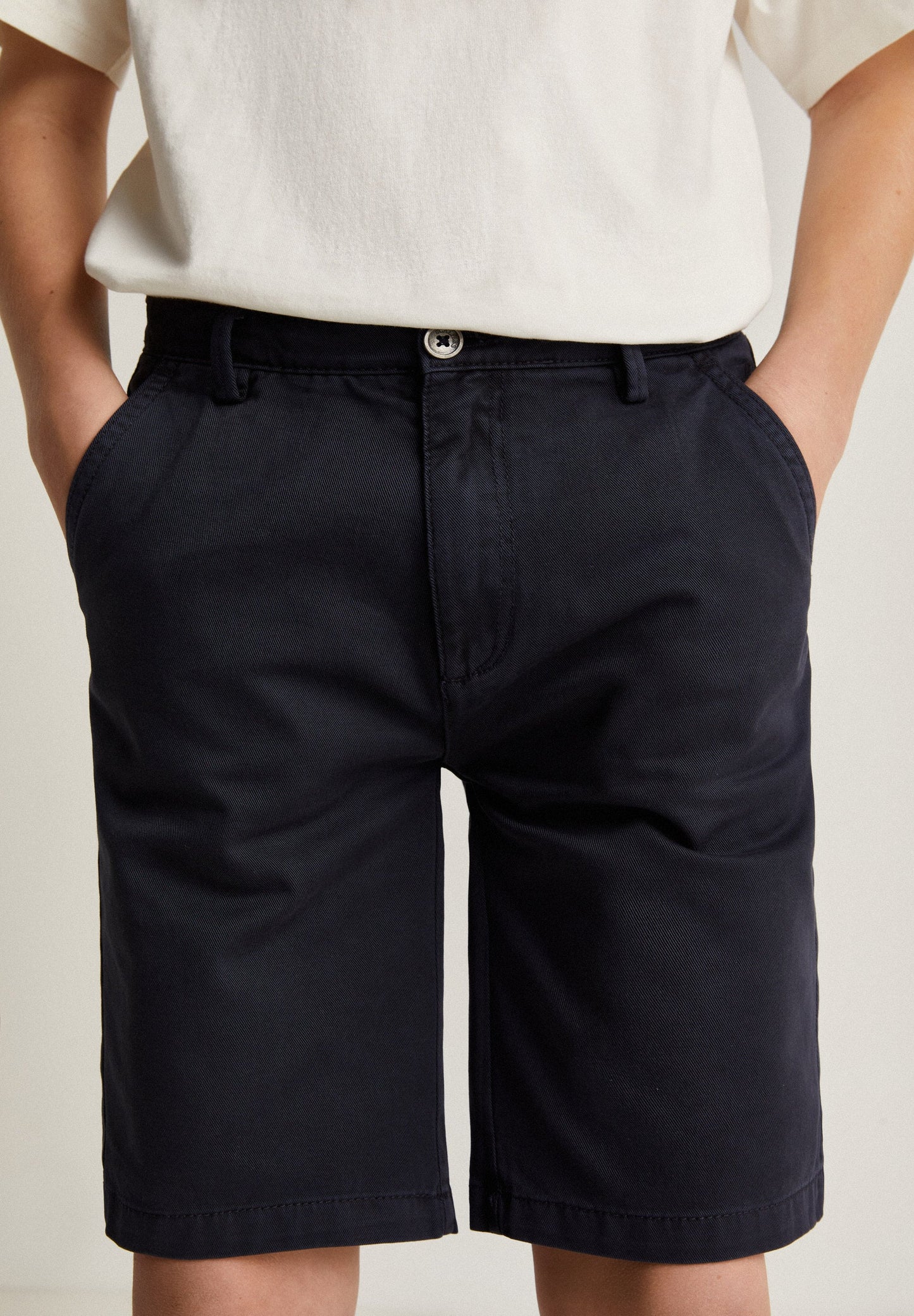 COTTON BERMUDA SHORTS