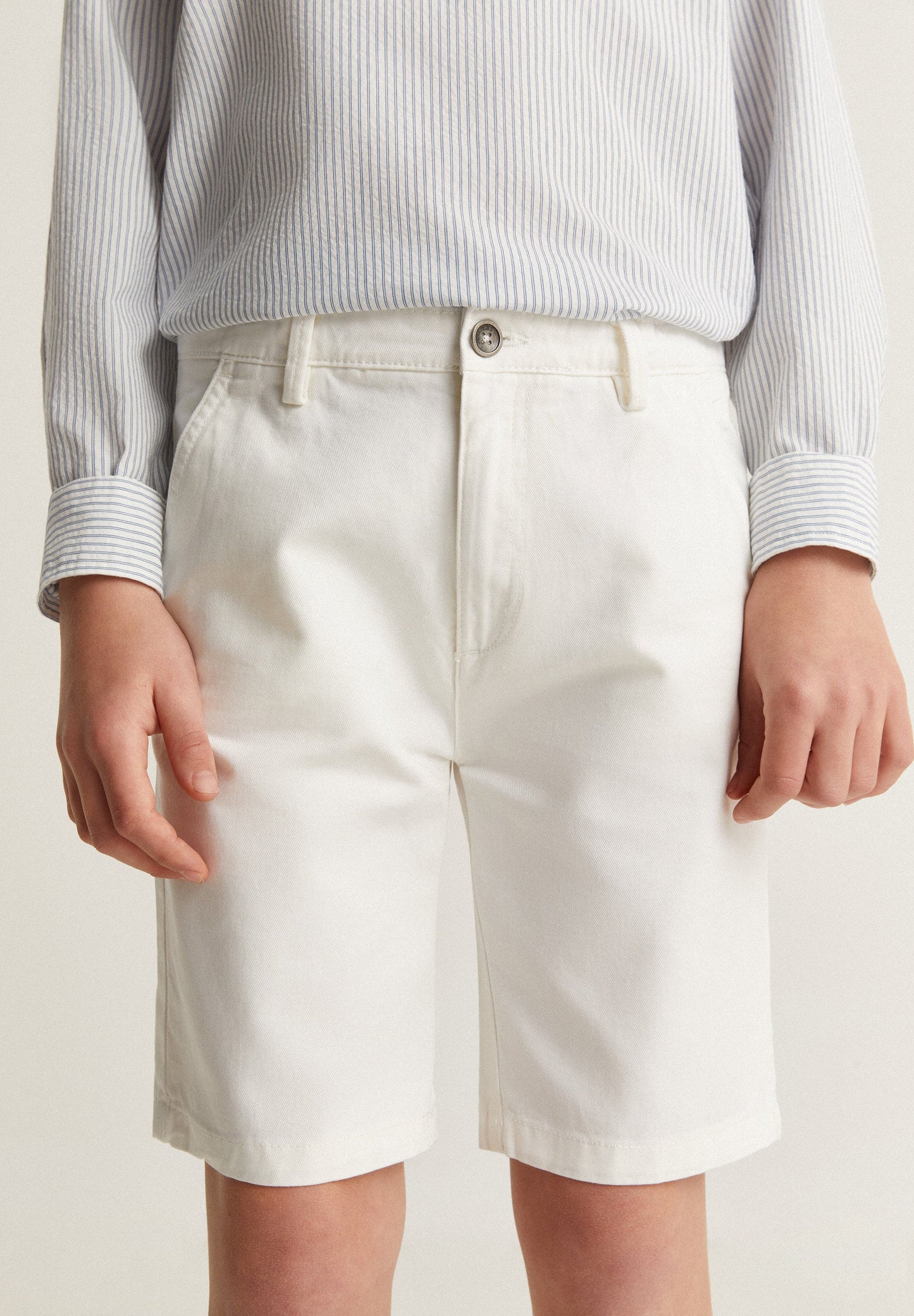 COTTON BERMUDA SHORTS