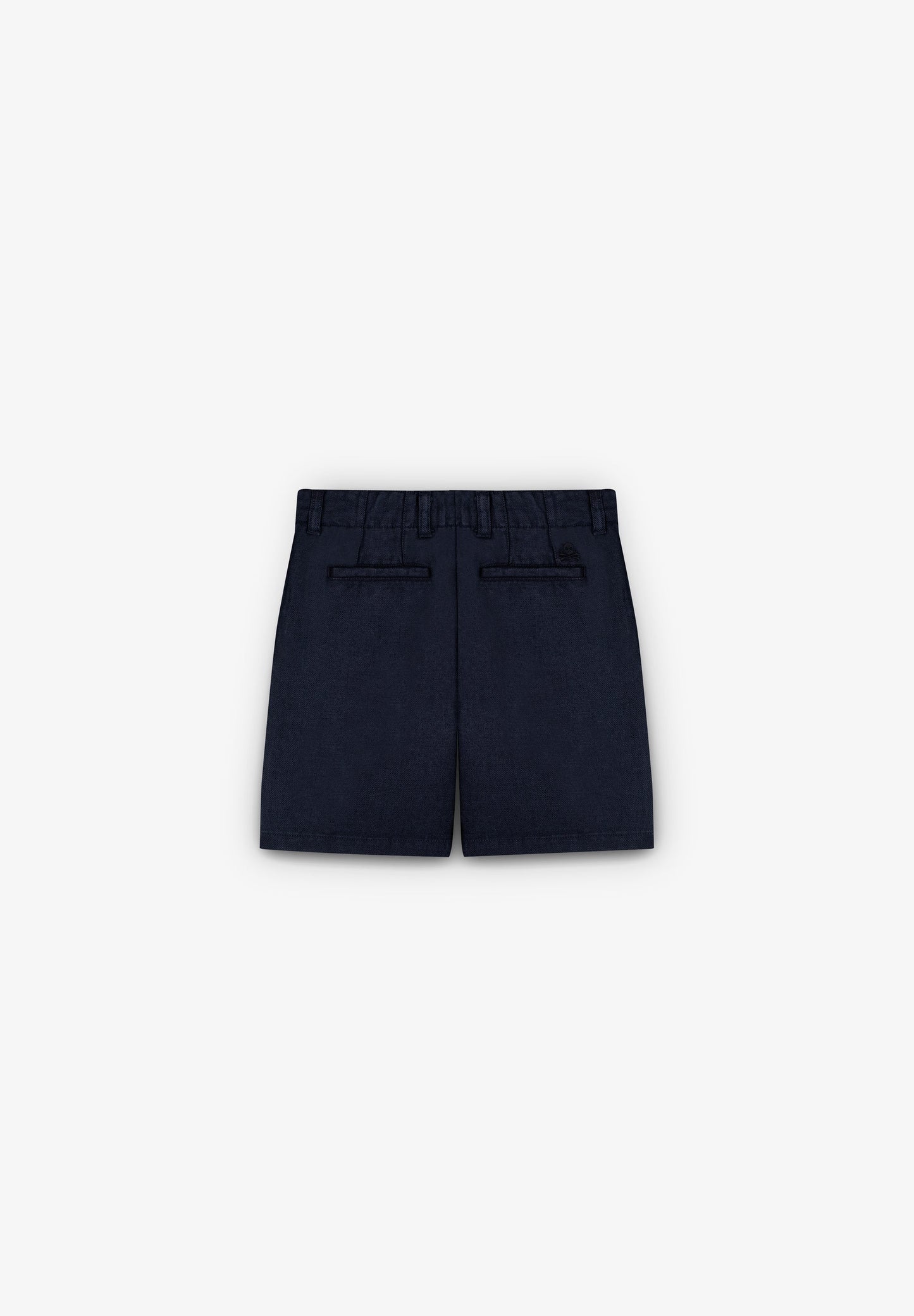 COTTON LINEN BERMUDA SHORTS