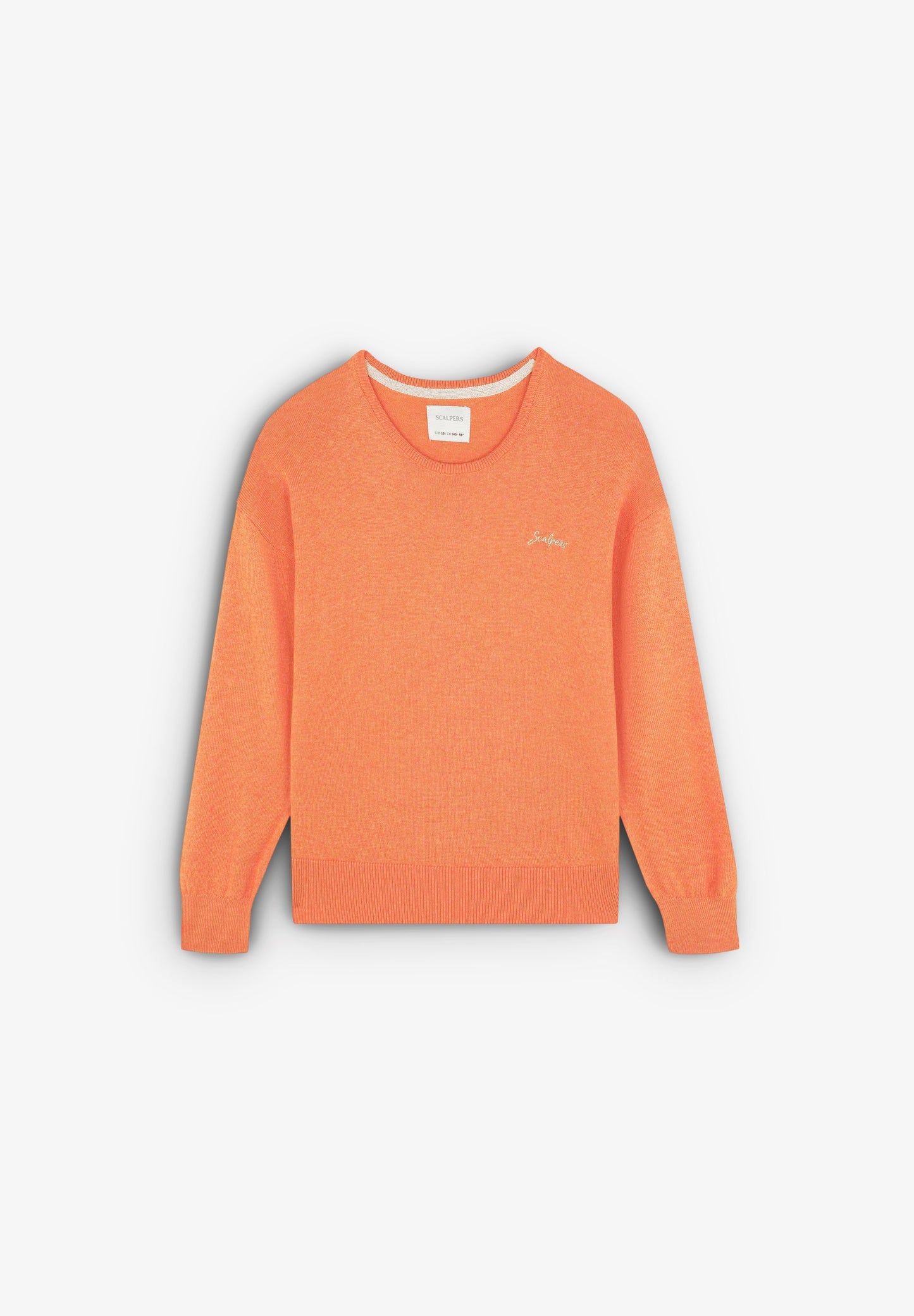 SWEATER WITH CONTRAST LUREX SKULL ON THE BACK