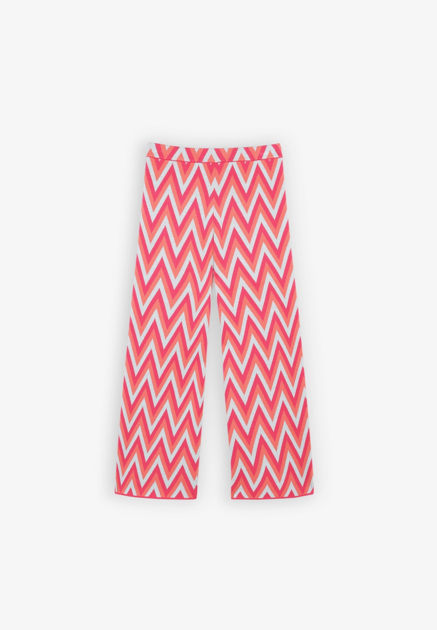 ZIG ZAG KNIT TROUSERS