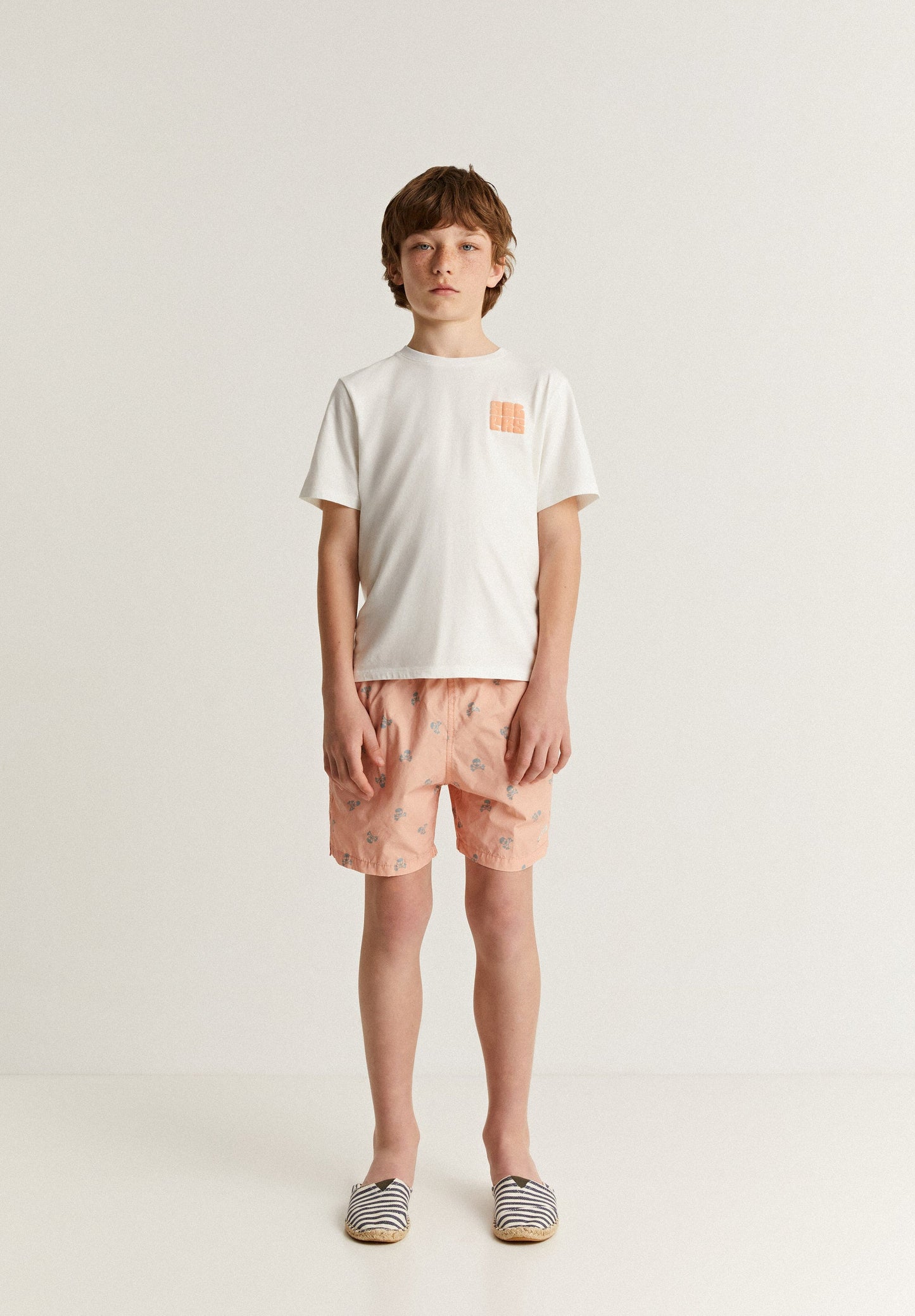 CLASSIC SWIMMING TRUNKS WITH SKULLS