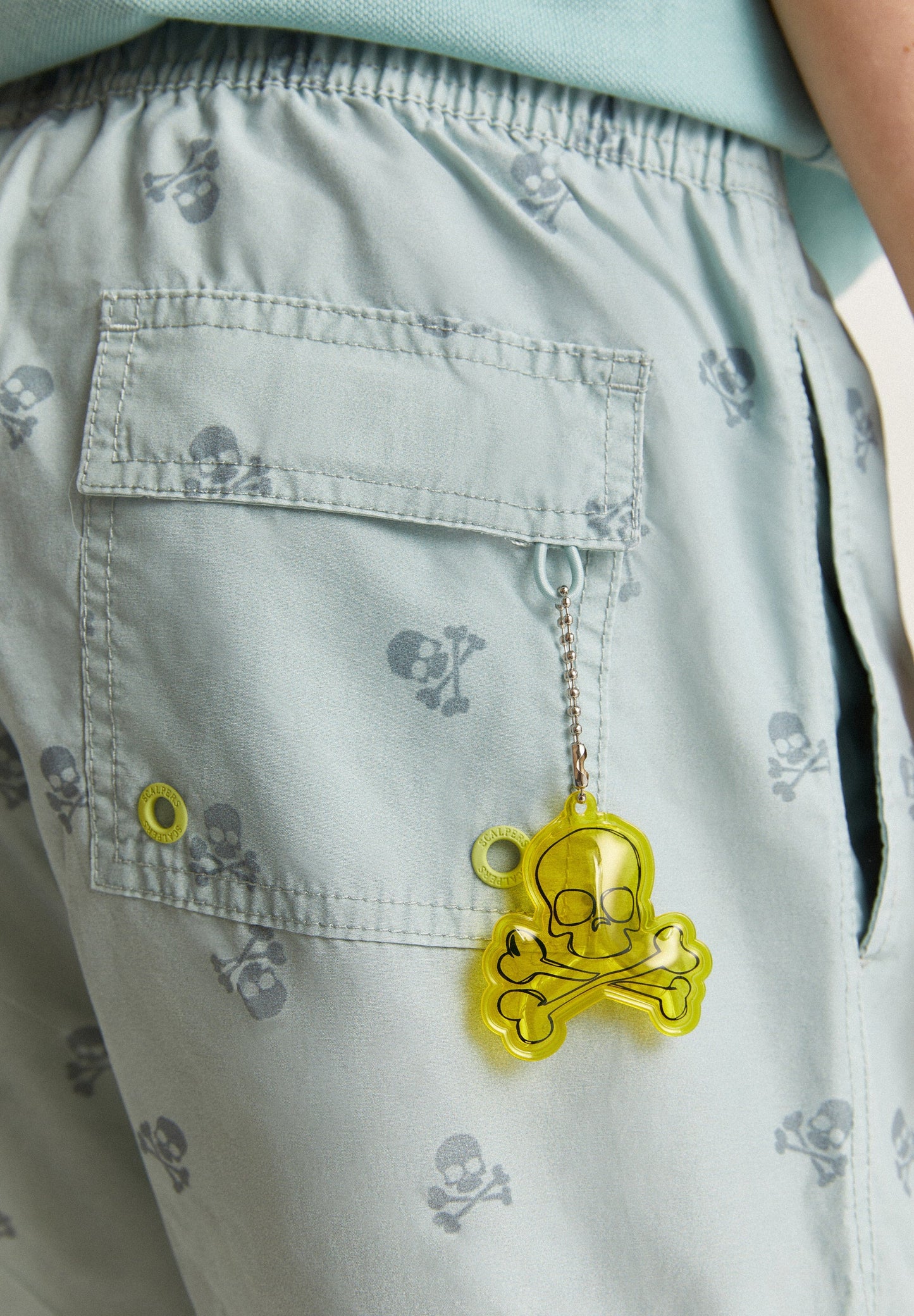 CLASSIC SWIMMING TRUNKS WITH SKULLS