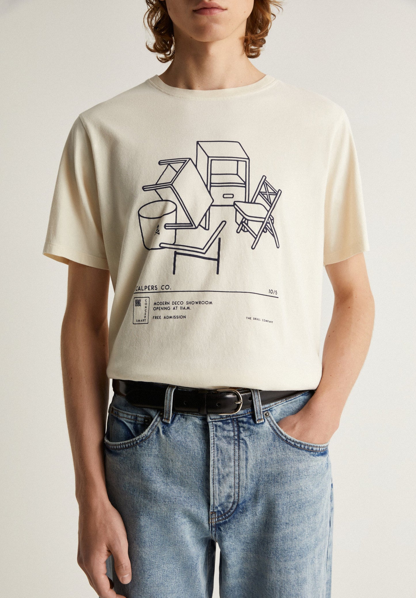 T-SHIRT WITH FRONT PRINT