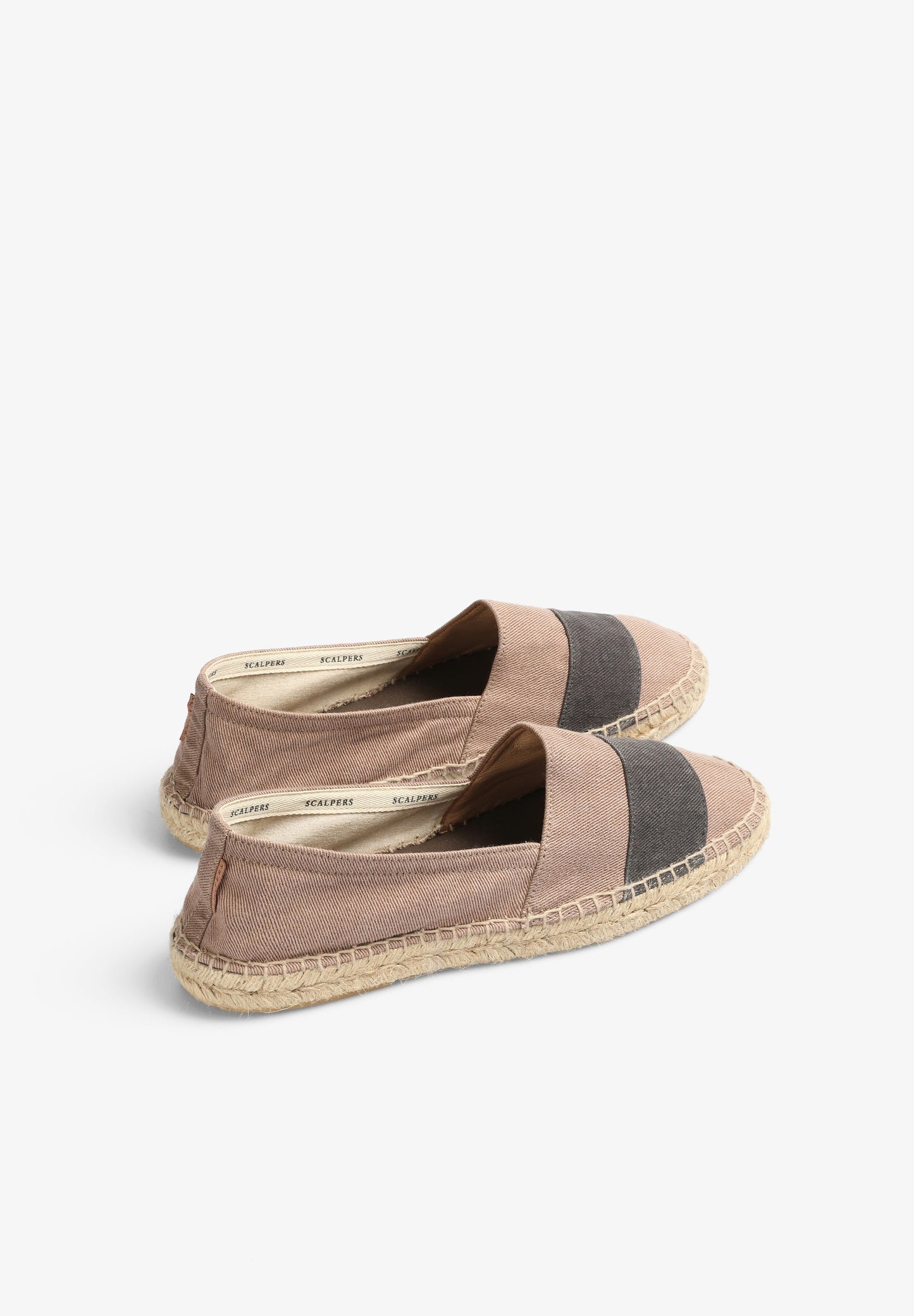 CONTRAST STRIPE ESPADRILLES