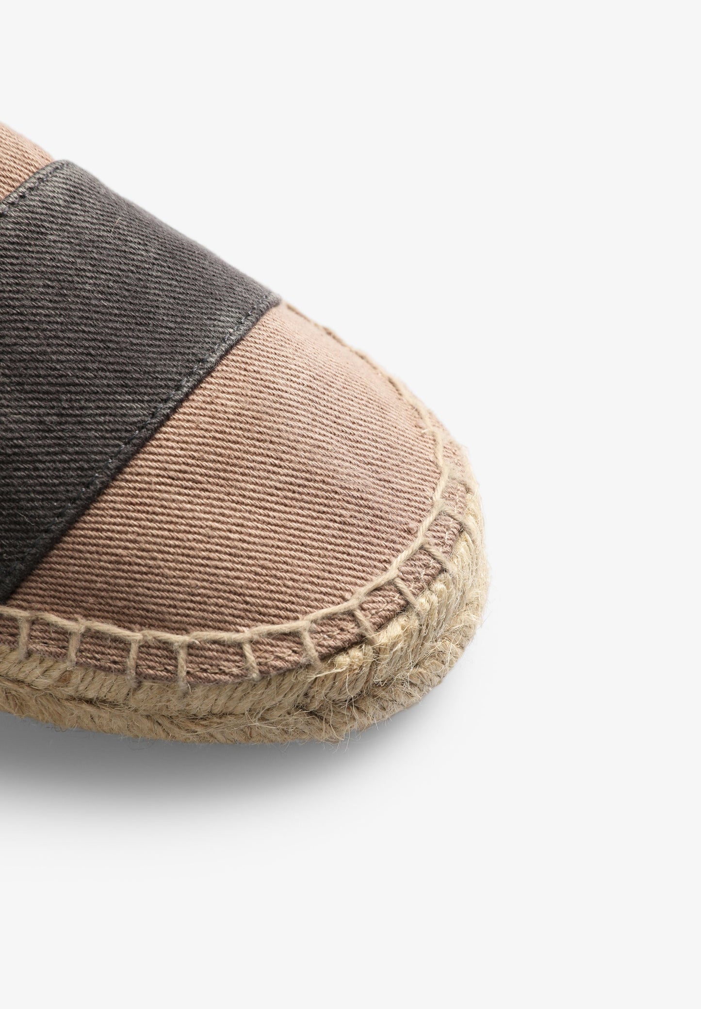 CONTRAST STRIPE ESPADRILLES
