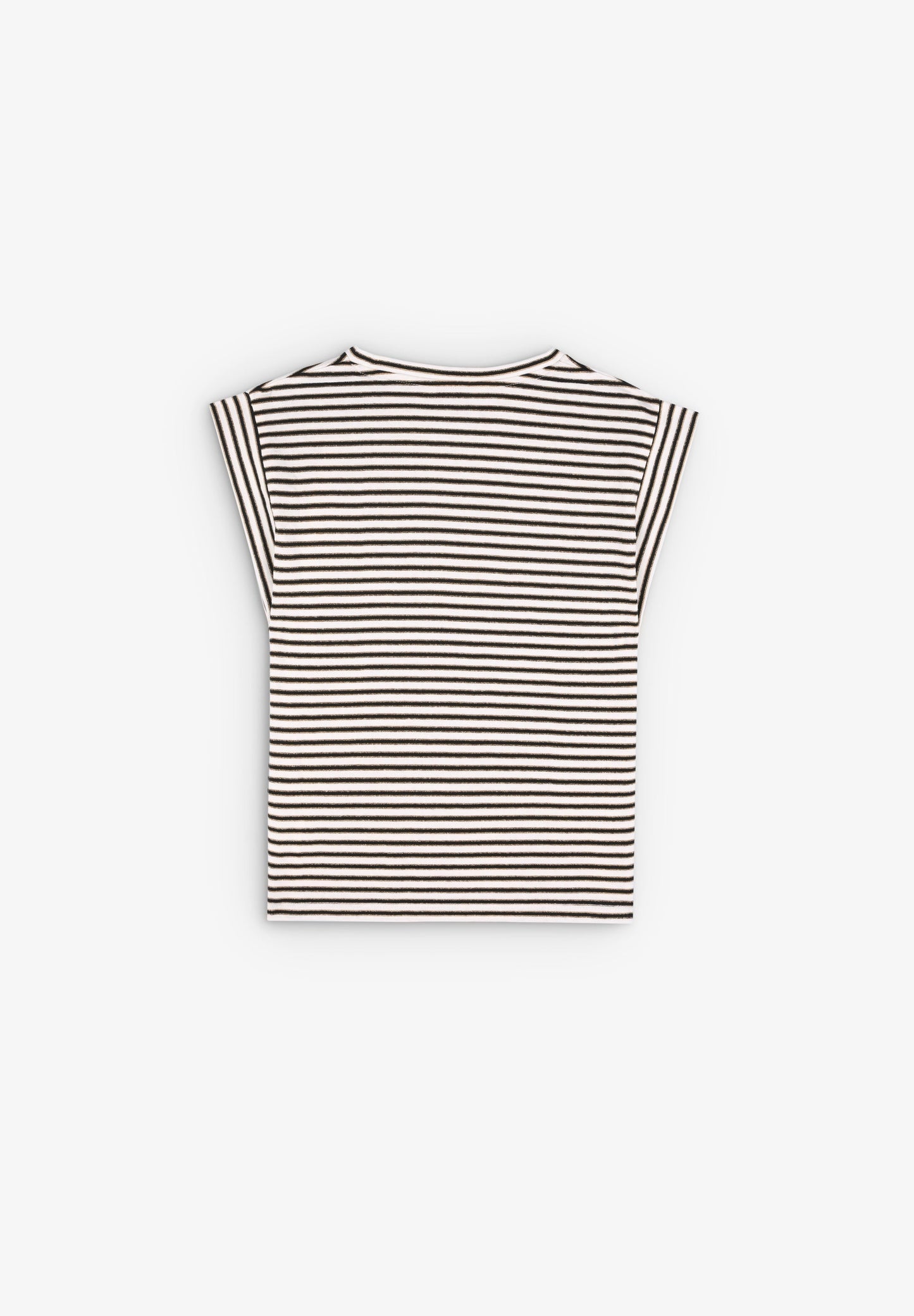STRIPED LUREX T-SHIRT