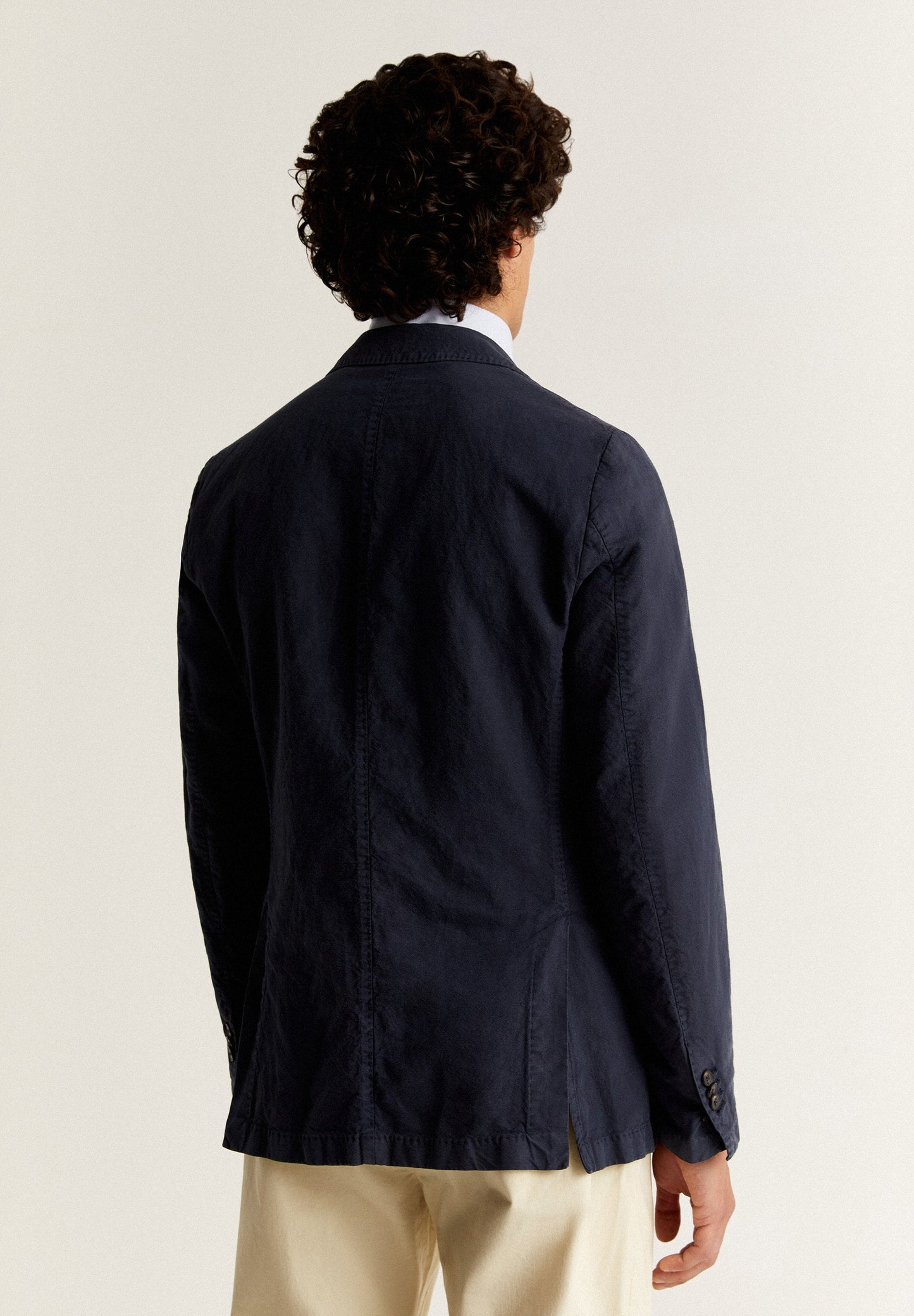 UNLINED LINEN BLAZER