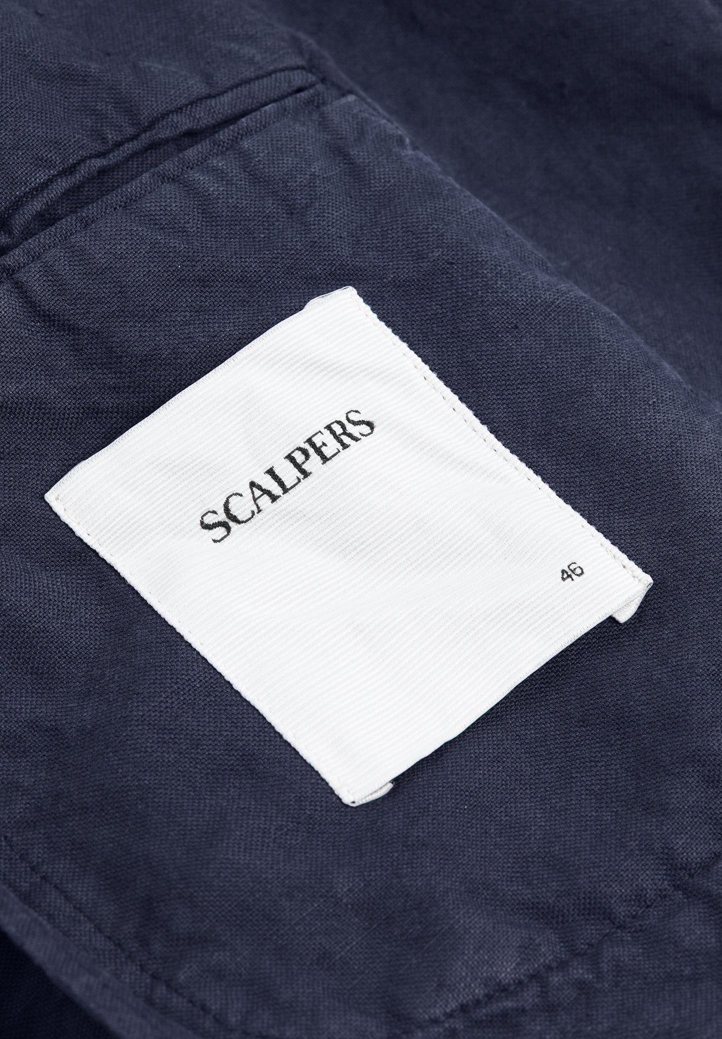 UNLINED LINEN BLAZER