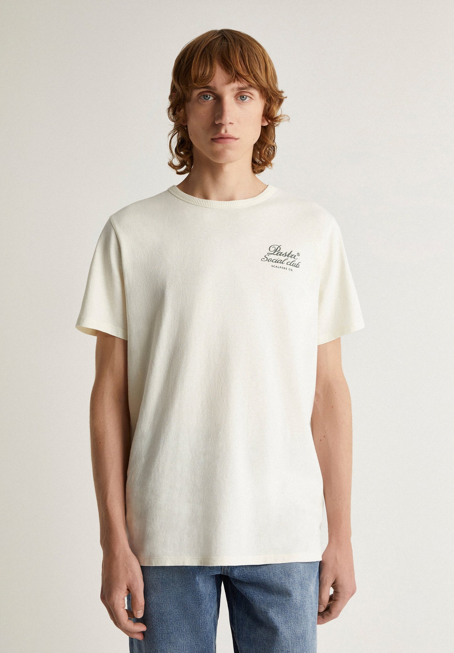 RUSTIC T-SHIRT WITH PRINT